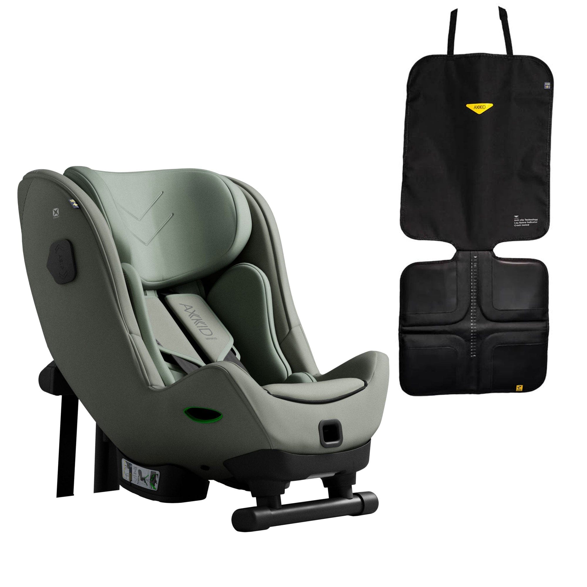 Axkid rear facing car seats Axkid Minikid 4 Max R129 Car Seat - Nordic Bloom Green 22150342-FSP