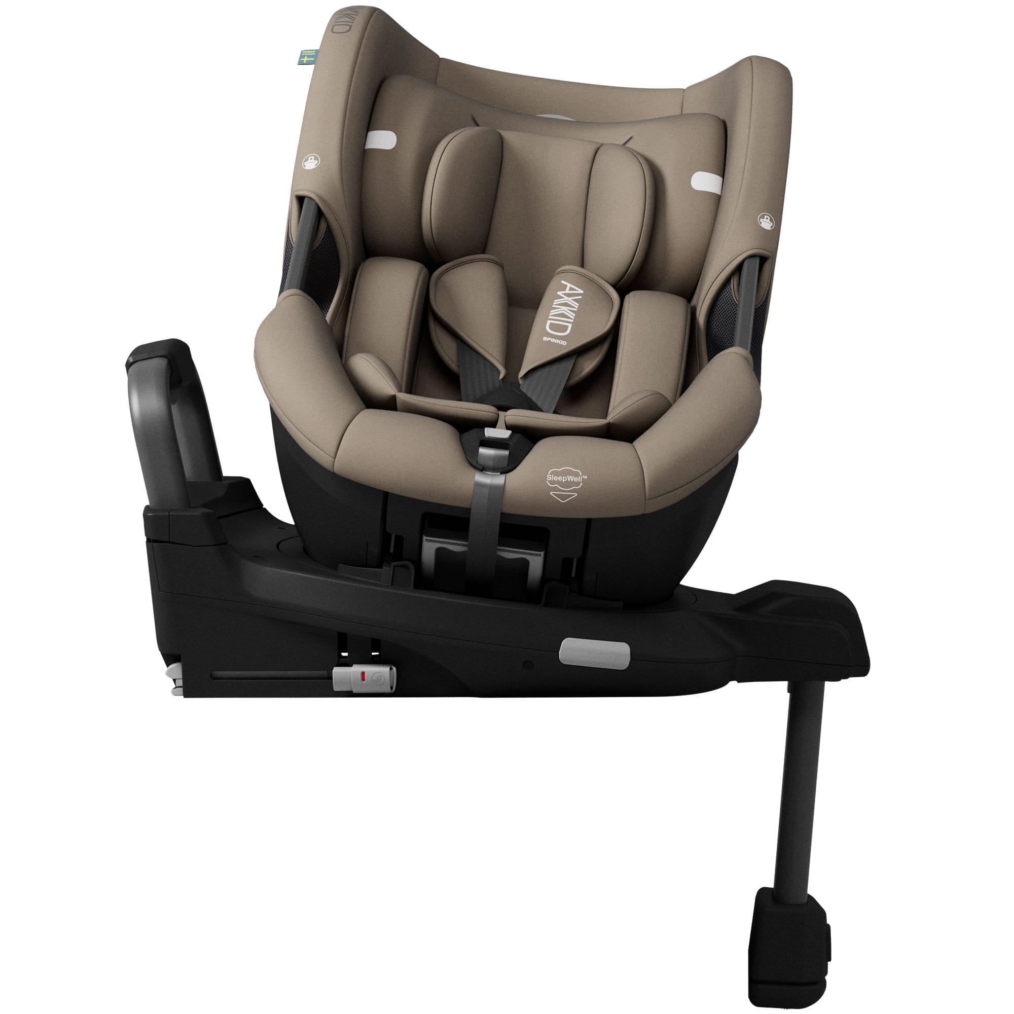 Axkid swivel car seats Axkid Spinkid 2 180 i-Size Car Seat - Driftwood Beige 24110247