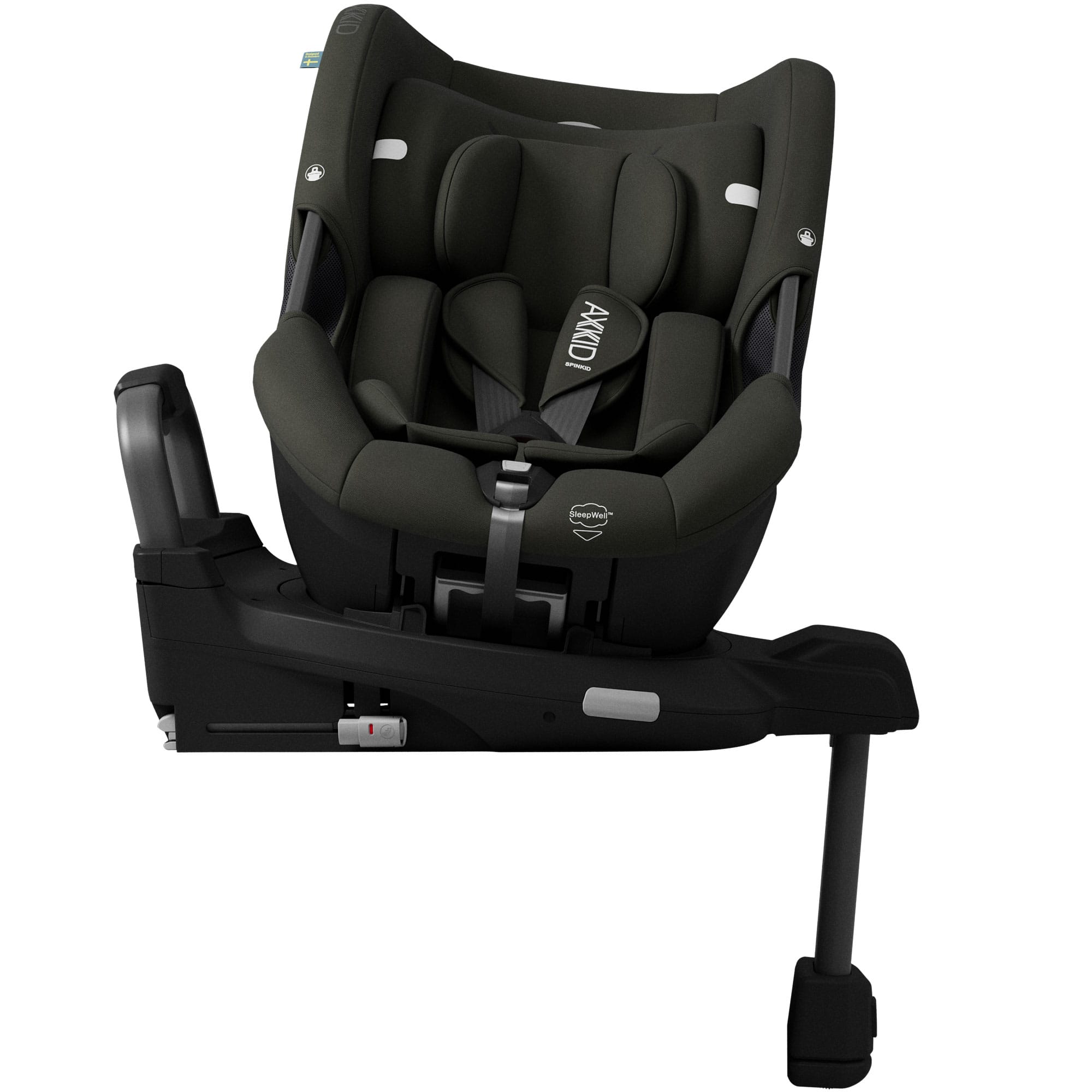 Axkid swivel car seats Axkid Spinkid 2 180 i-Size Car Seat - Forest Moss Green 24110248