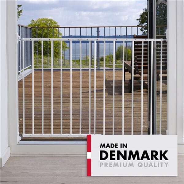 Baby Dan safety gates BabyDan MultiDan Metal Extending Safety Gate - White 501478