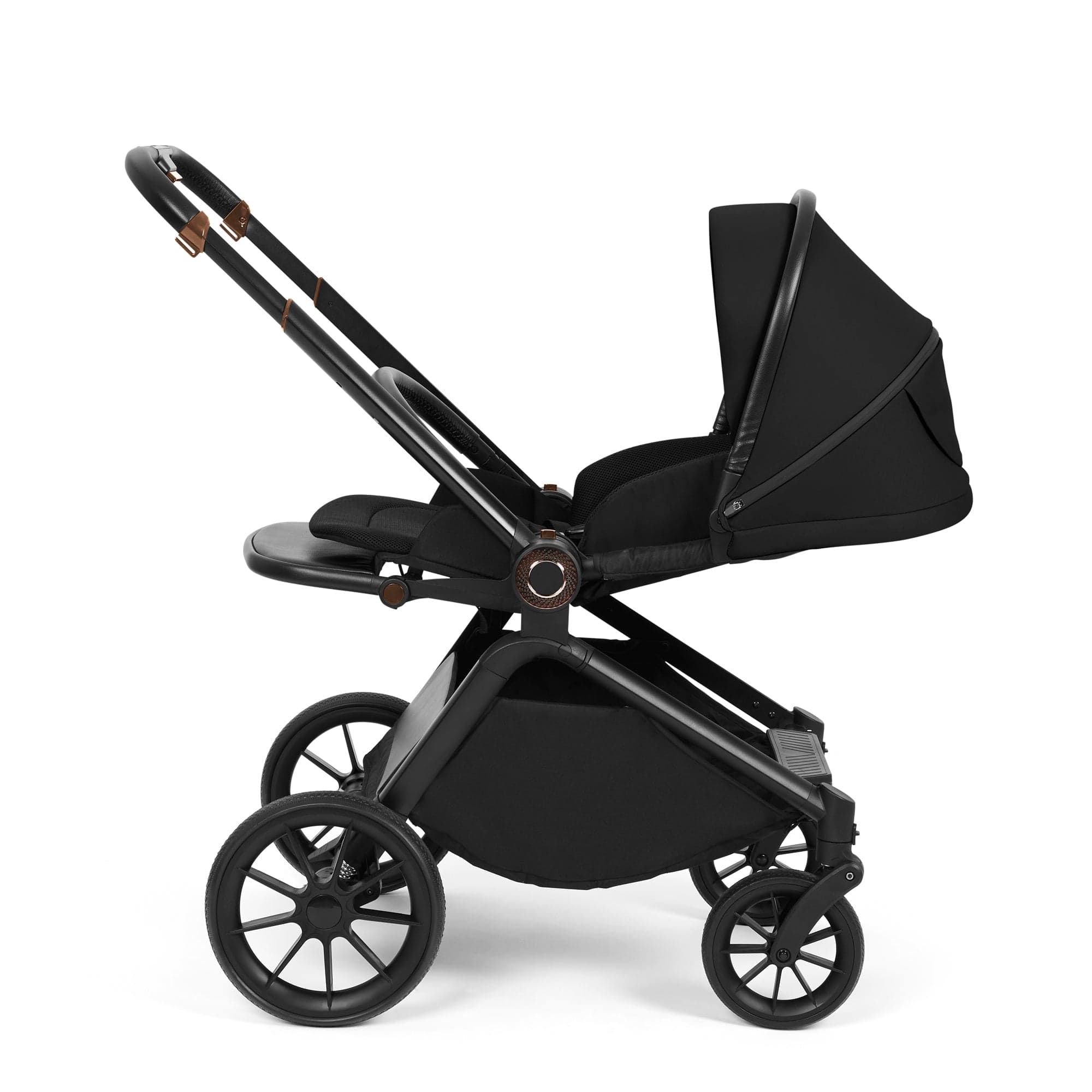 Babys-Mart travel systems ALTIMA AIO Bundle with i-Size Isofix Car Seat & Base (BLACK) 10-012-300-001