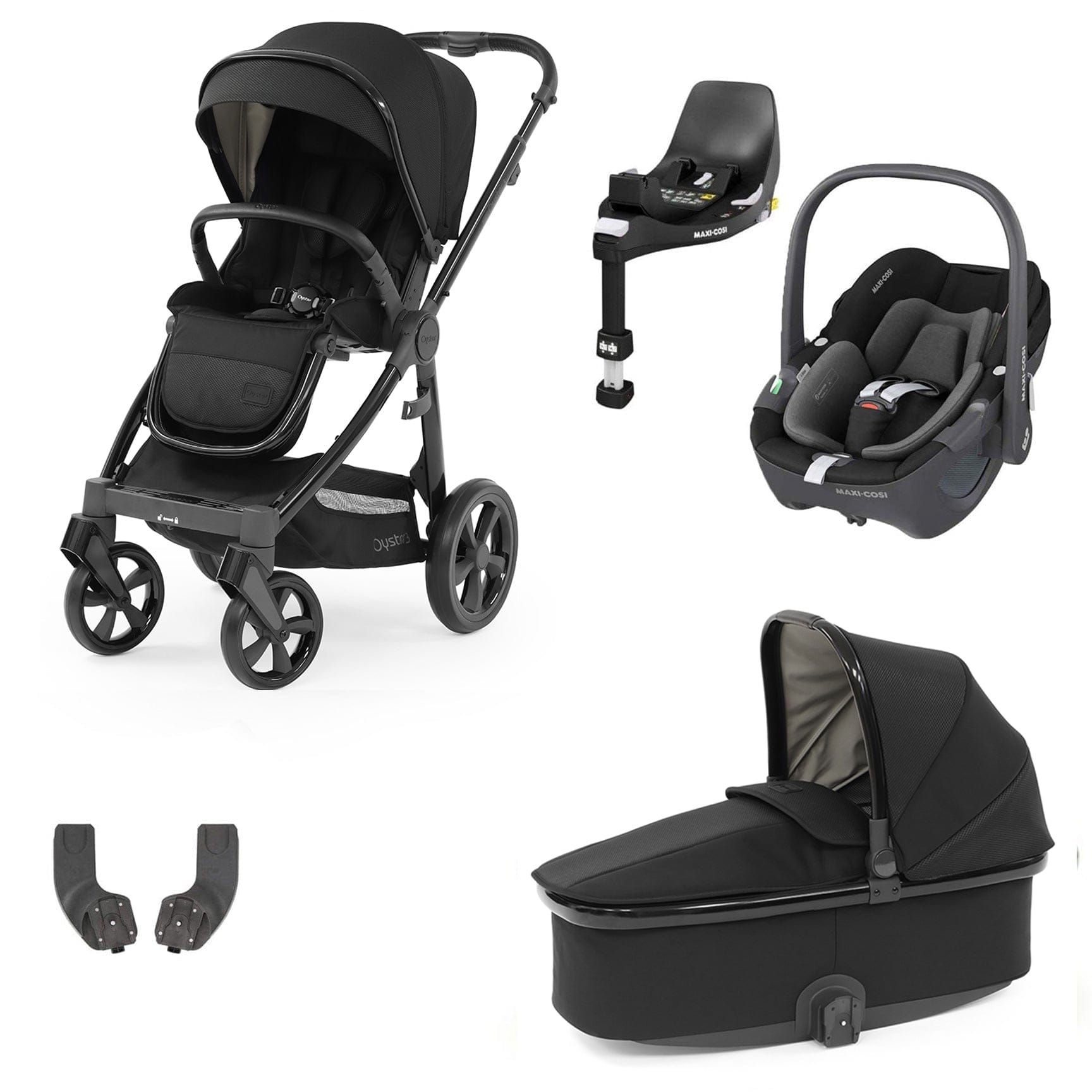 BabyStyle travel systems Babystyle Oyster 3 Essential Bundle with Car Seat - Pixel 14759-PXL