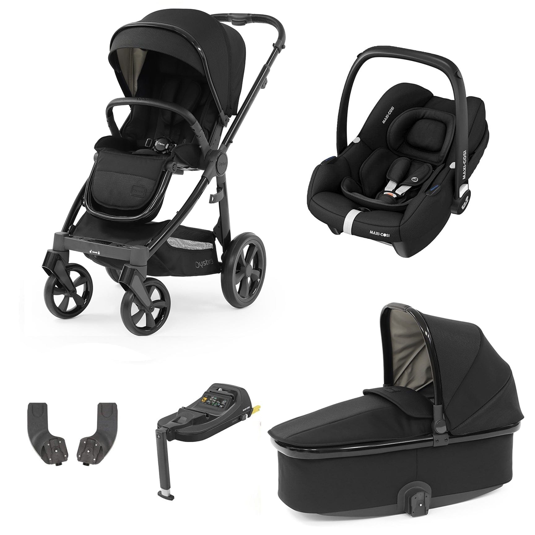 BabyStyle travel systems Babystyle Oyster 3 Essential Bundle with Car Seat - Pixel 14767-PXL