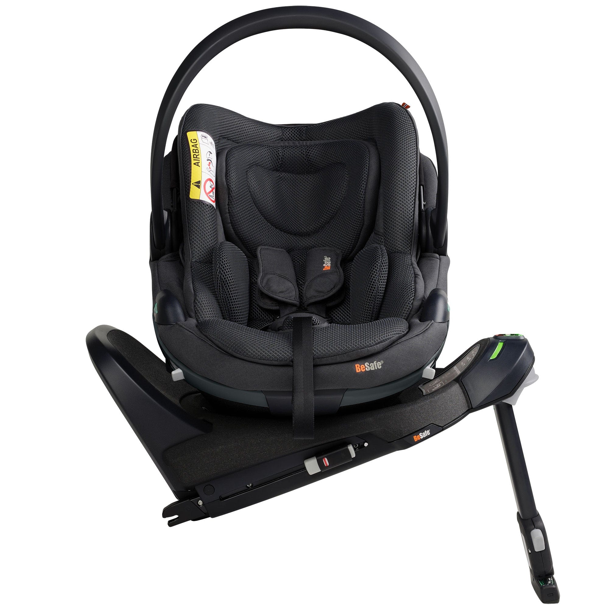 BeSafe baby car seats BeSafe Beyond 2 Complete Bundle - Anthracite Mesh 15495-ANT-MES-2