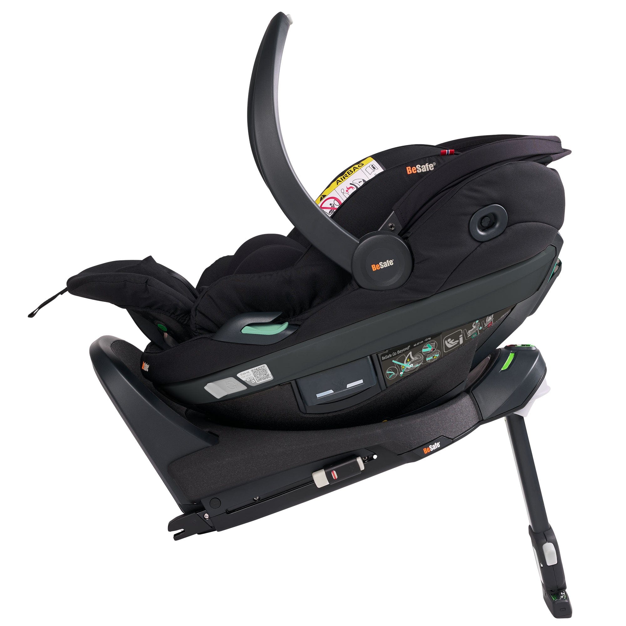 BeSafe baby car seats BeSafe Beyond 2 Complete Bundle - Black Cab 15496-BLK-CAB-2