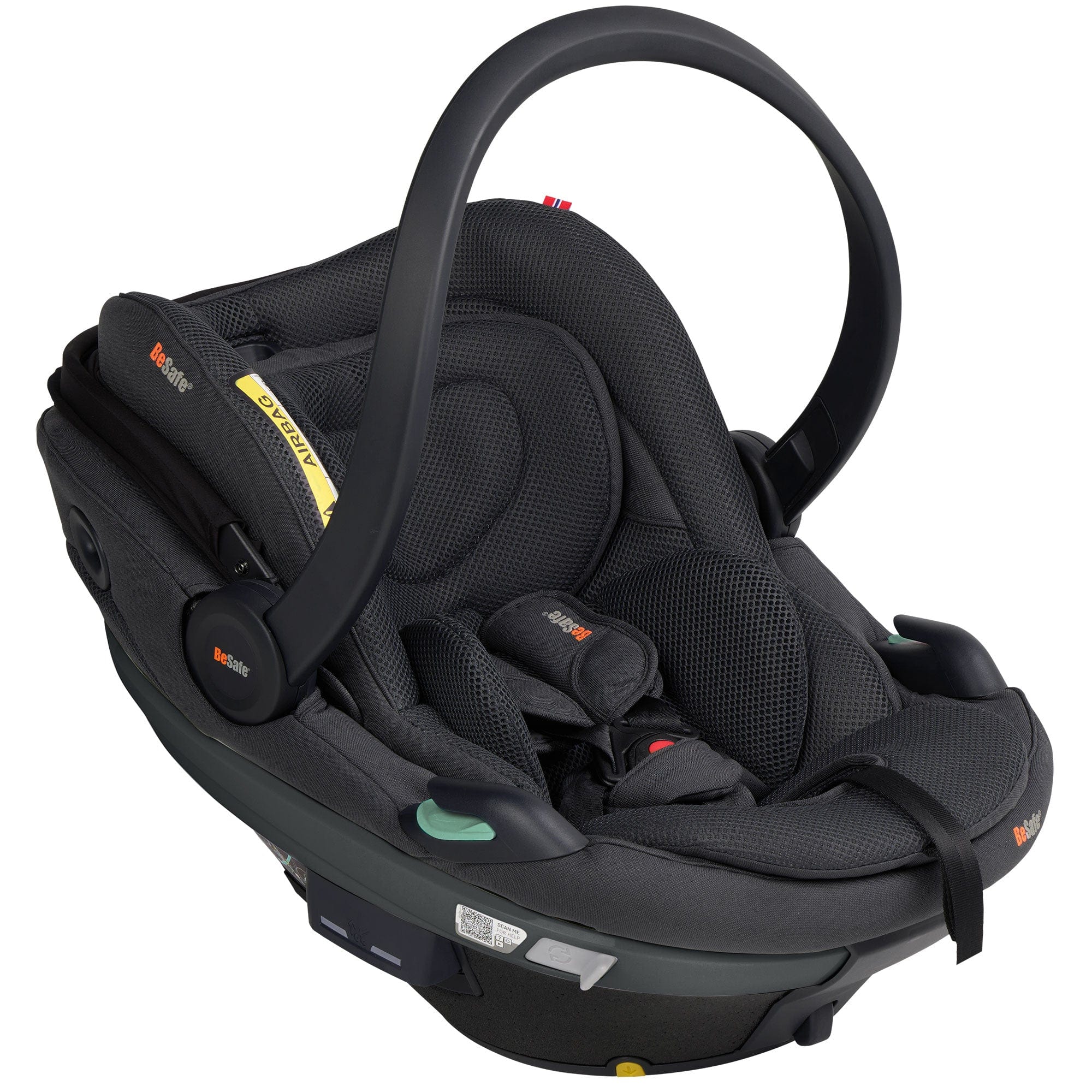 BeSafe baby car seats BeSafe Go Beyond 2 Car Seat - Anthracite Mesh 11043219-AnthraMesh-One Size-UK