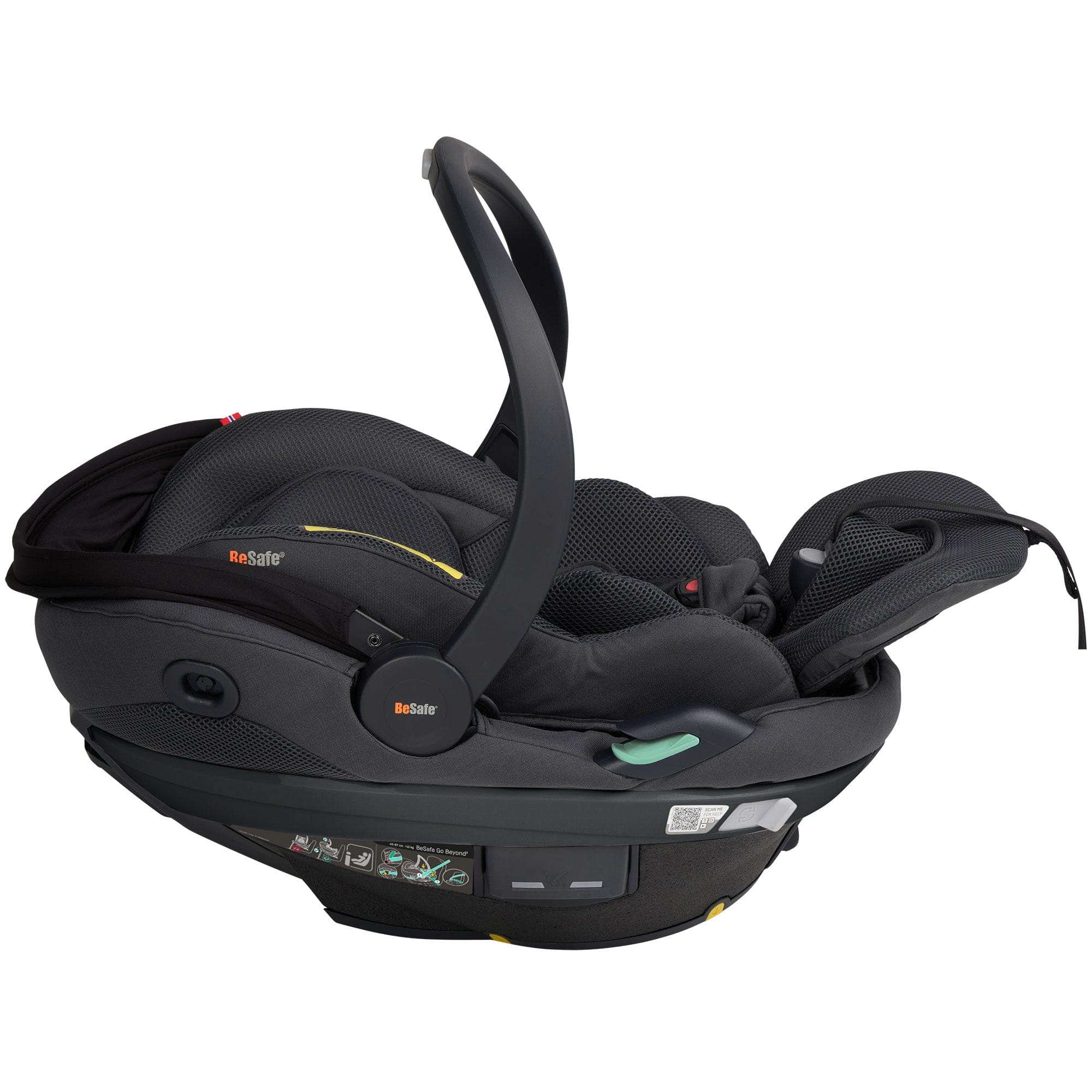 BeSafe baby car seats BeSafe Go Beyond 2 Car Seat - Anthracite Mesh