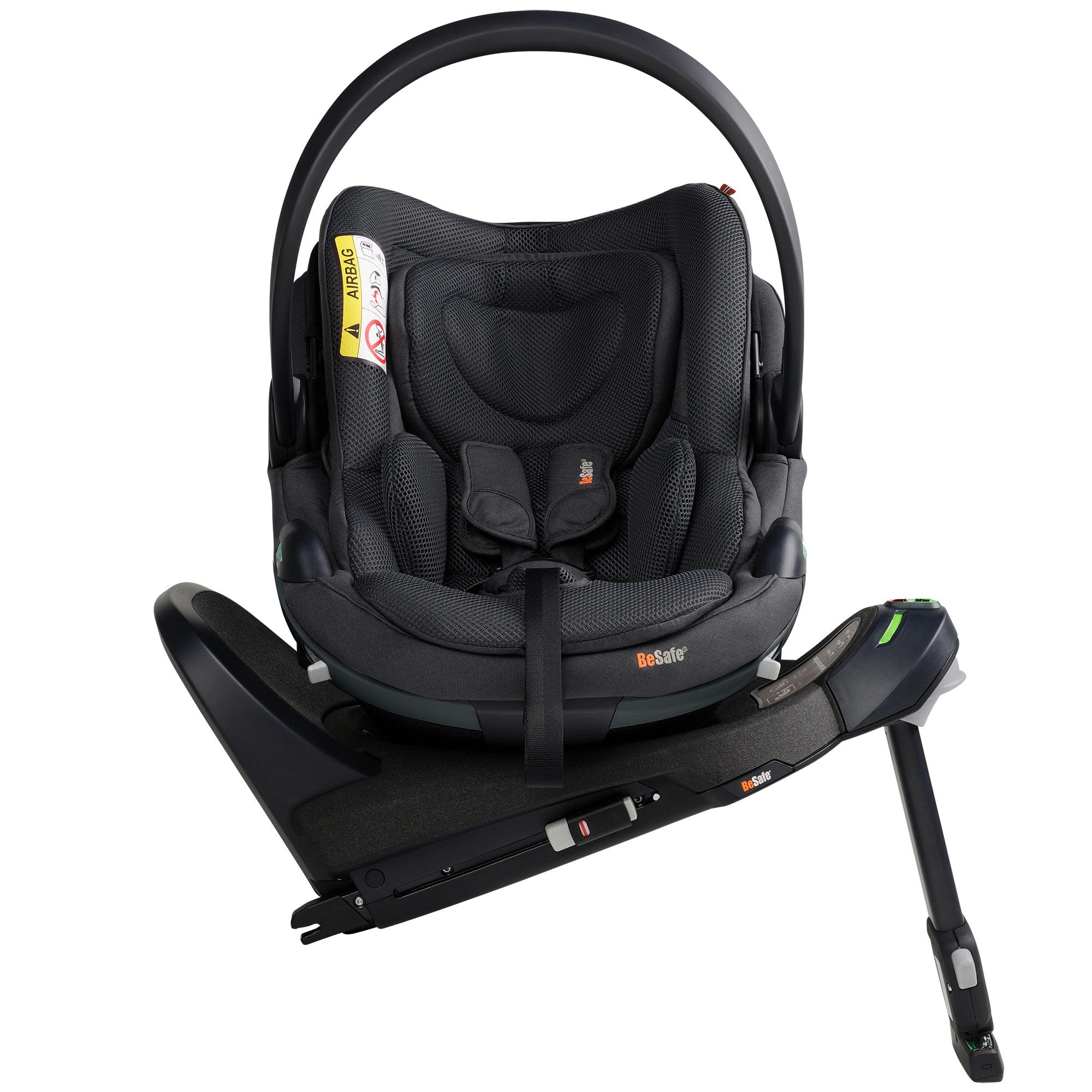 BeSafe baby car seats BeSafe Go Beyond 2 Car Seat - Anthracite Mesh 20431-ANT-MES