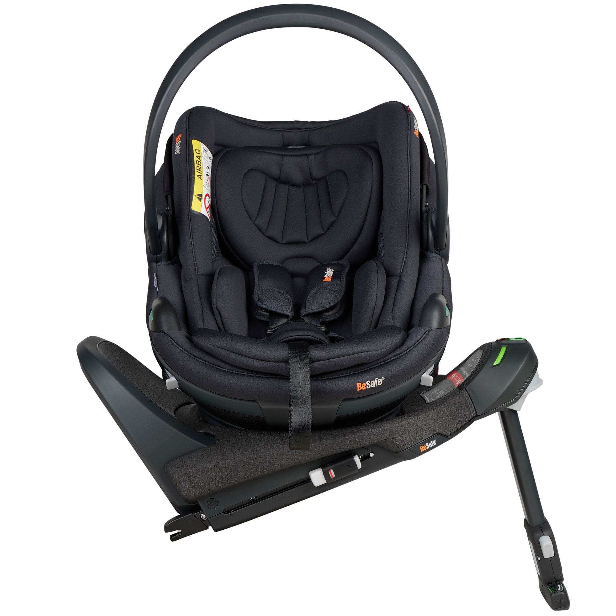 BeSafe baby car seats BeSafe Go Beyond 2 Car Seat - Black Soft Breeze 20431-BLK-SB
