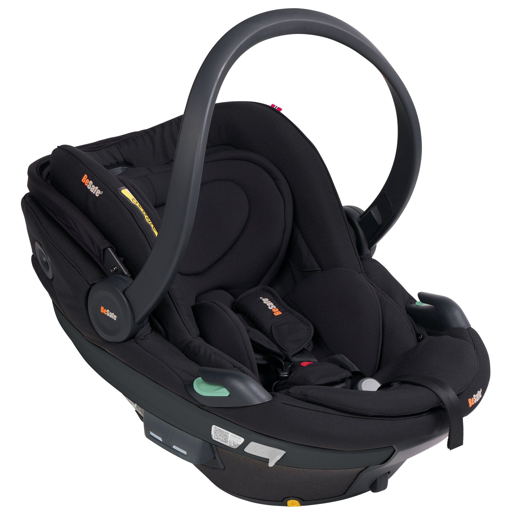BeSafe baby car seats BeSafe Go Beyond 2 Car Seat - Fresh Black Cab 11043219-BlackCabF-One Size-UK