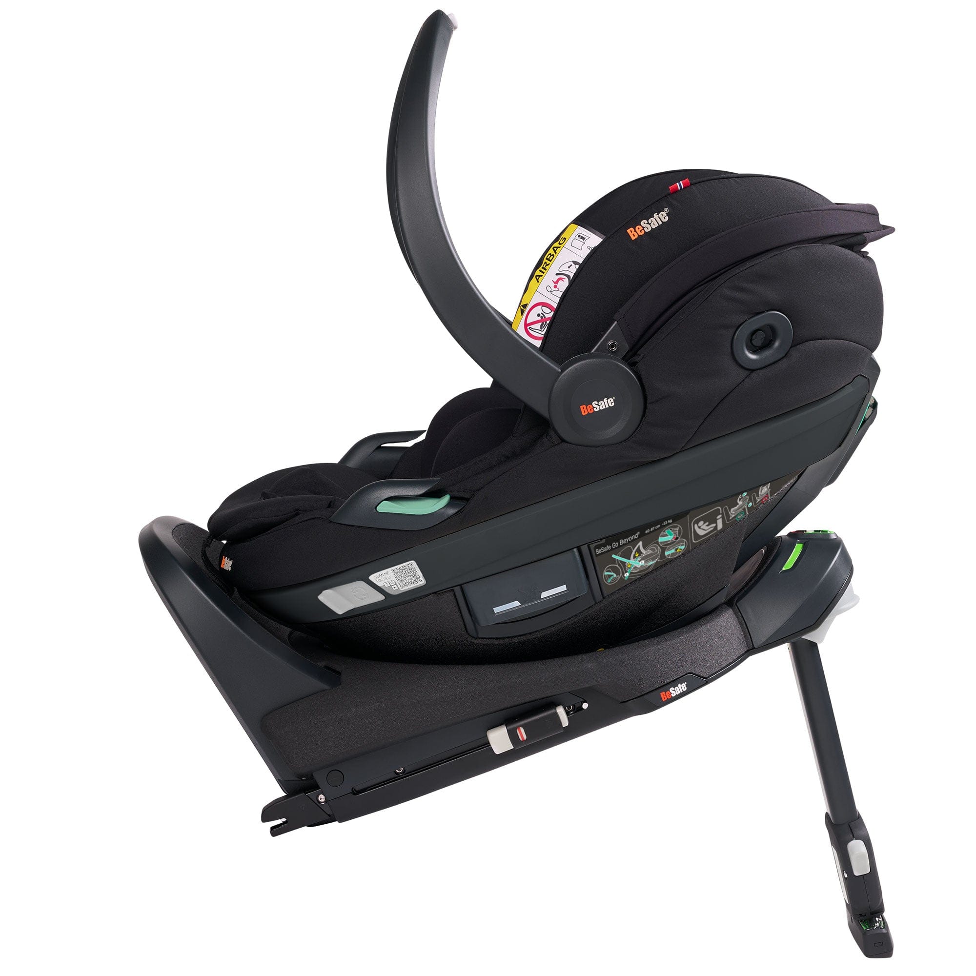 BeSafe baby car seats BeSafe Go Beyond 2 Car Seat - Fresh Black Cab