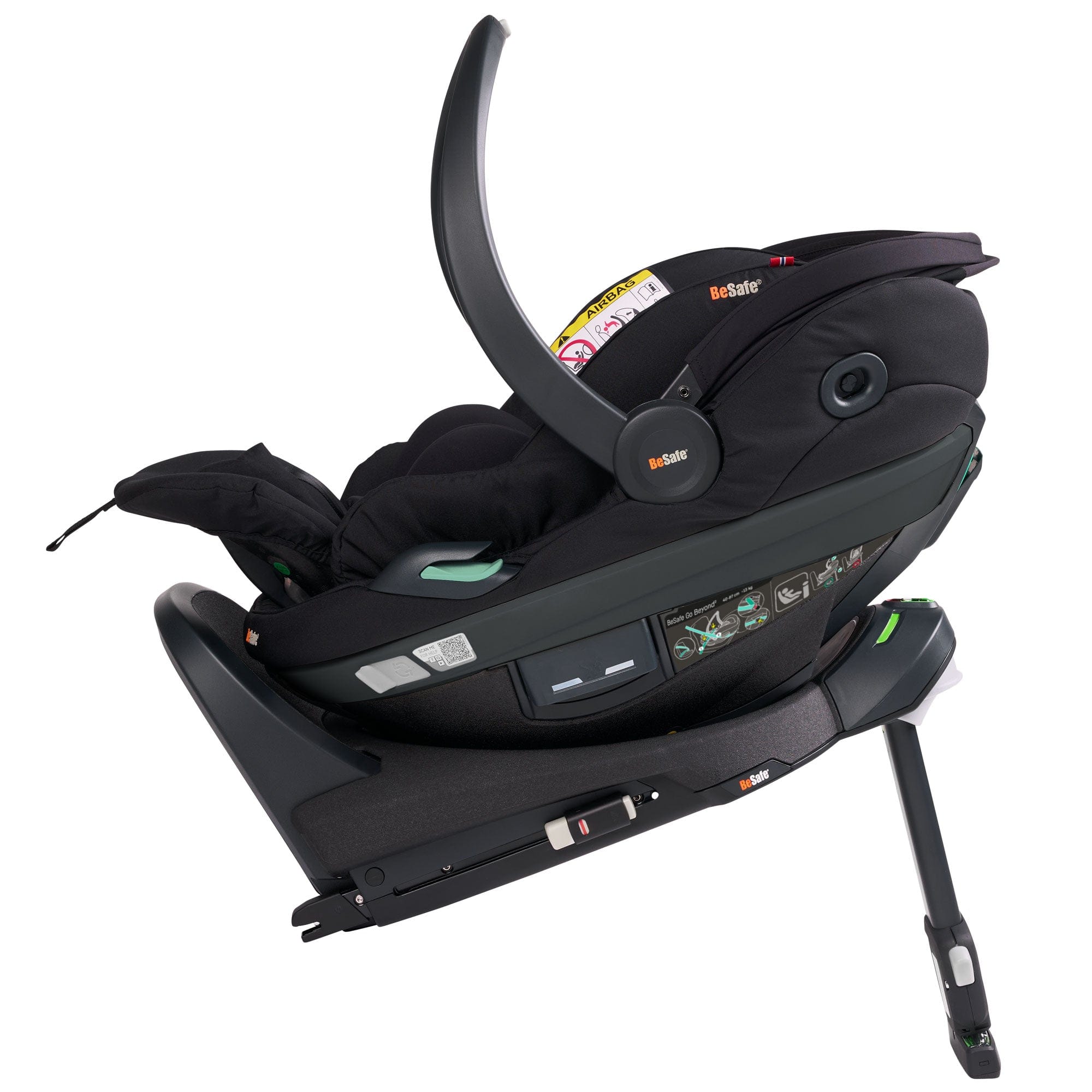 BeSafe baby car seats BeSafe Go Beyond 2 Car Seat - Fresh Black Cab