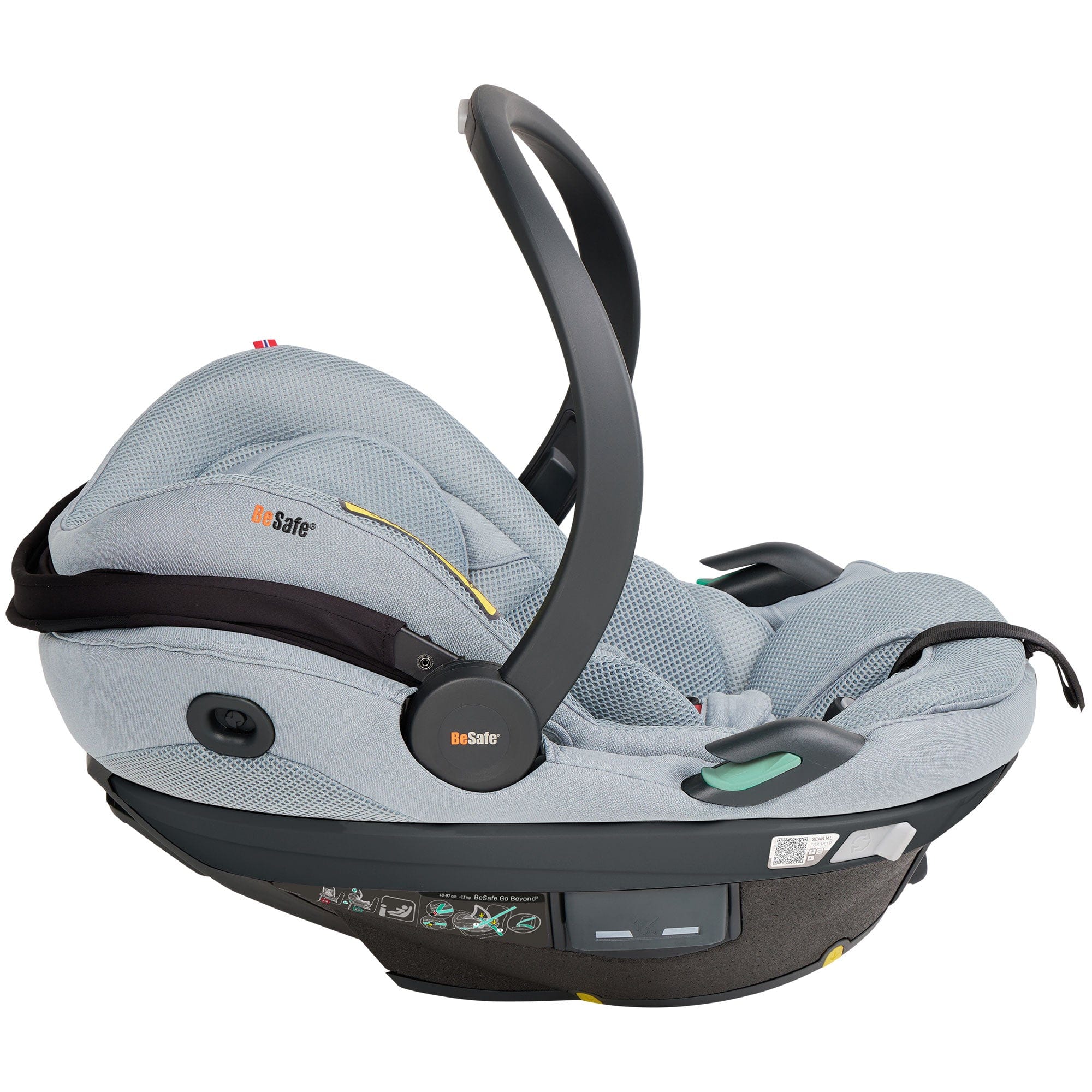 BeSafe baby car seats BeSafe Go Beyond 2 Car Seat - Peak Mesh