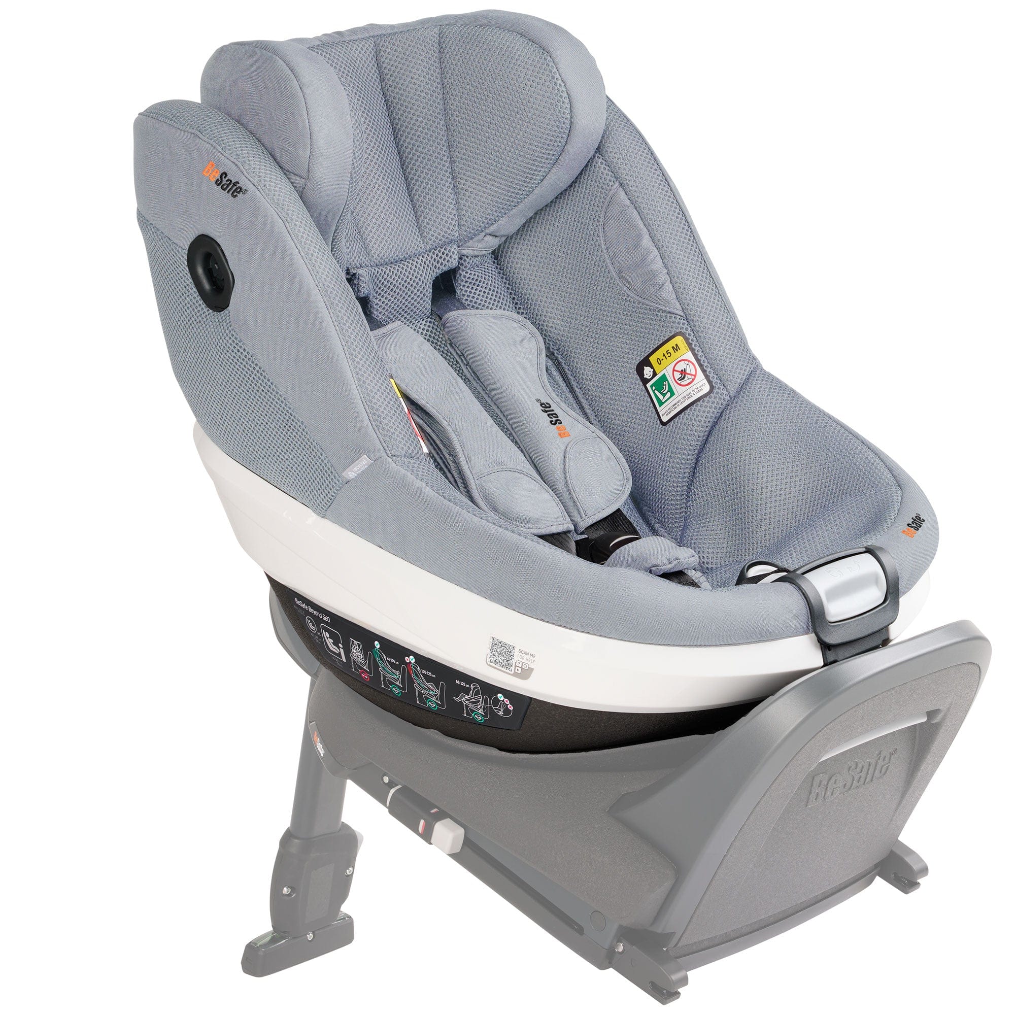 BeSafe combination car seats BeSafe Beyond 360 Car Seat in Peak Mesh 1036247-PeakMesh-Std