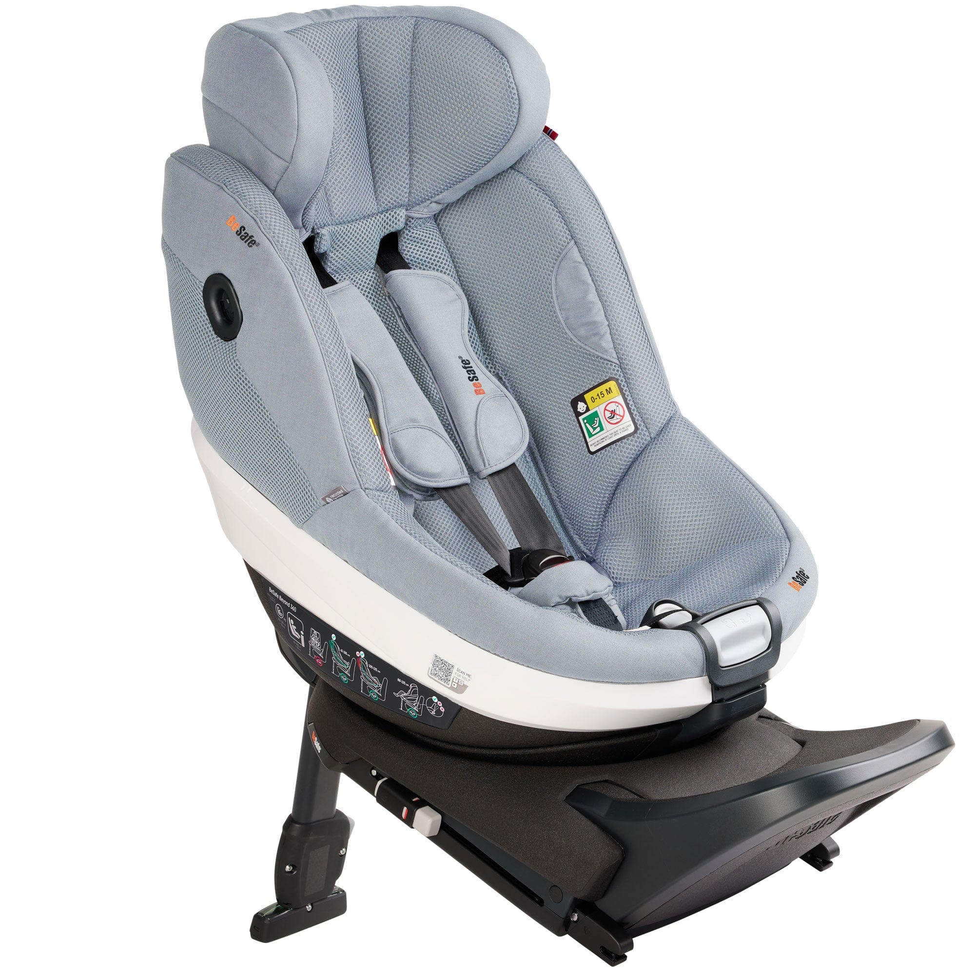 BeSafe combination car seats BeSafe Beyond 360 Car Seat & Base in Peak Mesh 15488-PEA-MES