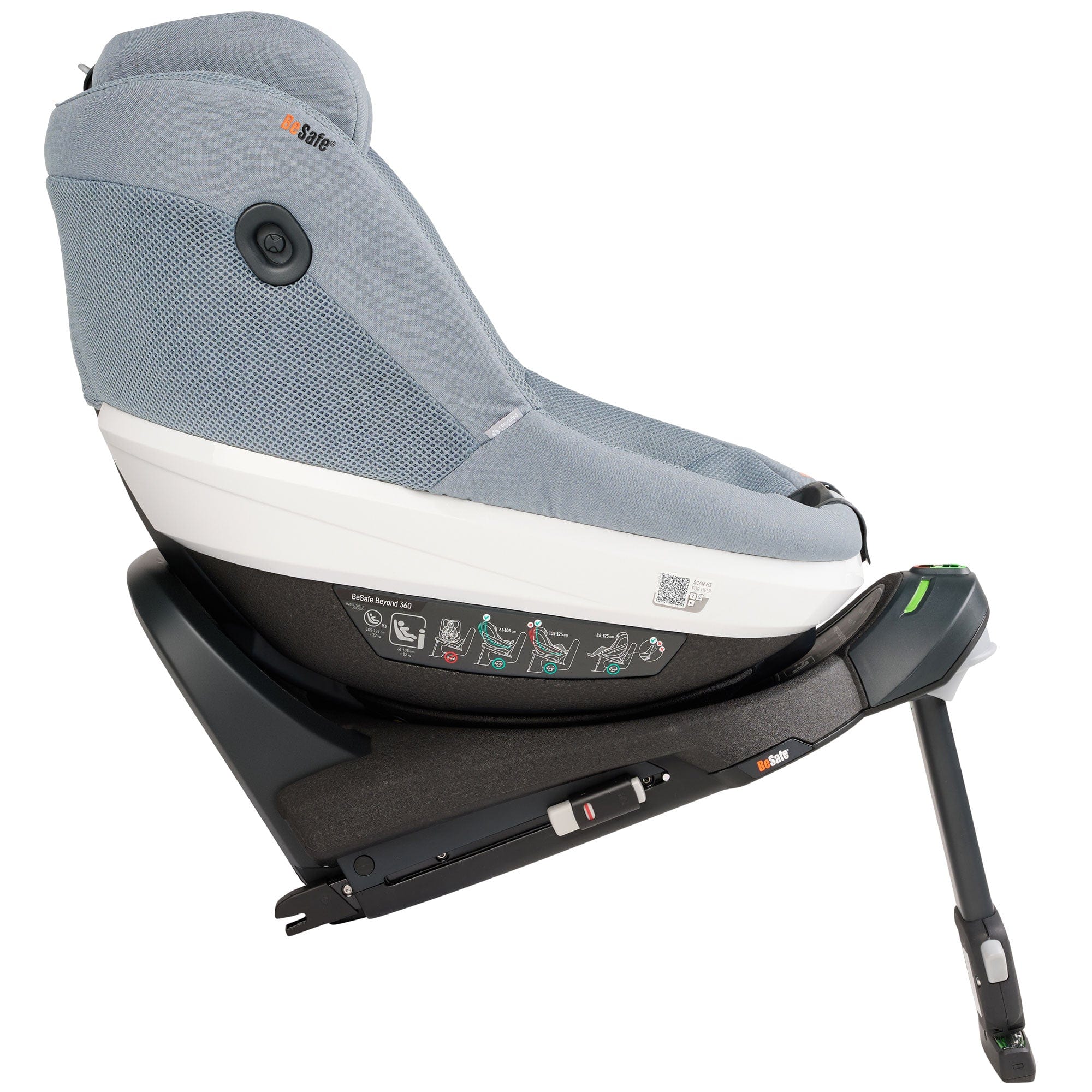 BeSafe combination car seats BeSafe Beyond 360 Car Seat & Base in Peak Mesh 15488-PEA-MES