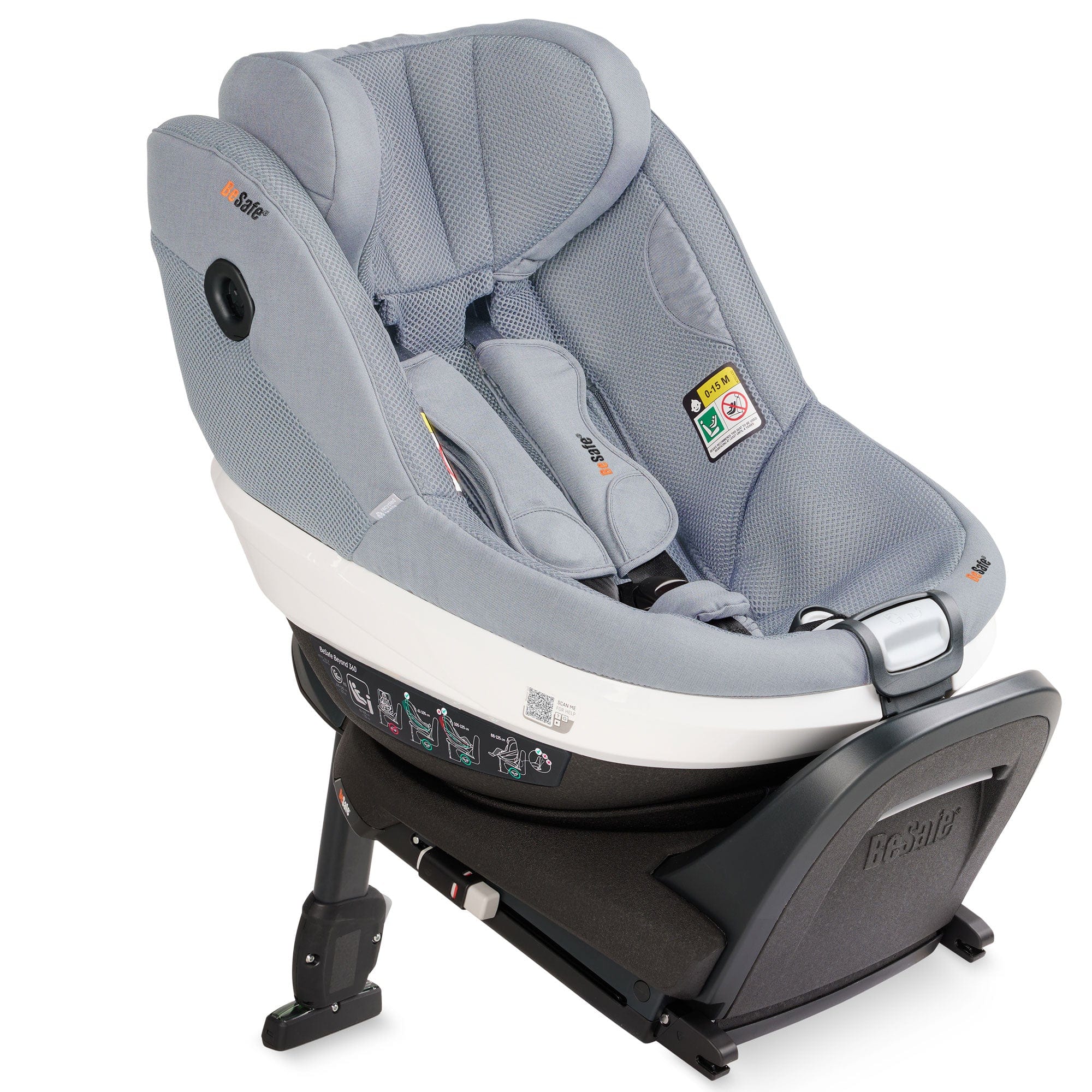 BeSafe combination car seats BeSafe Beyond 360 Car Seat & Base in Peak Mesh 15488-PEA-MES