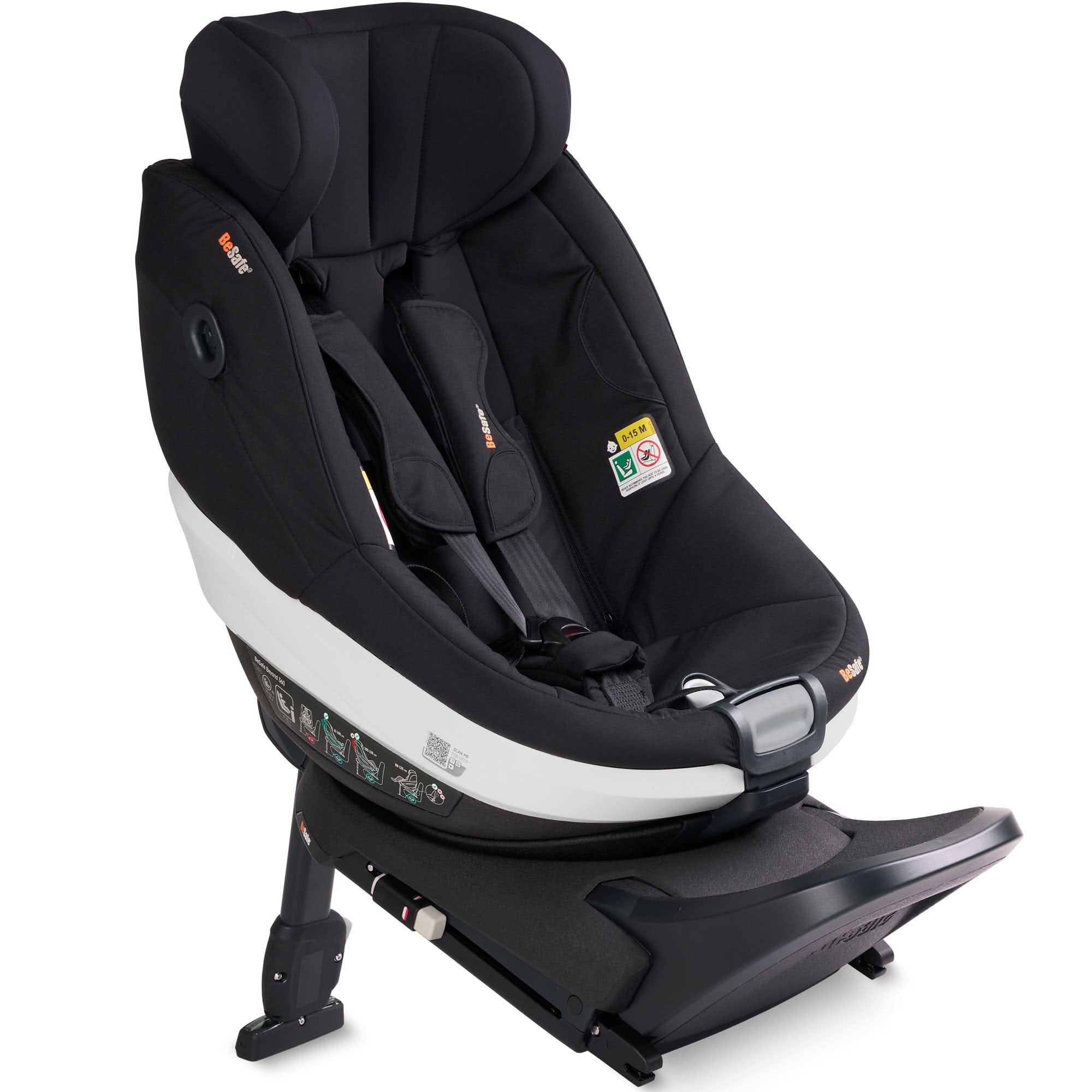 BeSafe combination car seats BeSafe Beyond 360 Car Seat & Base in Black Cab 15490-BLK-CAB