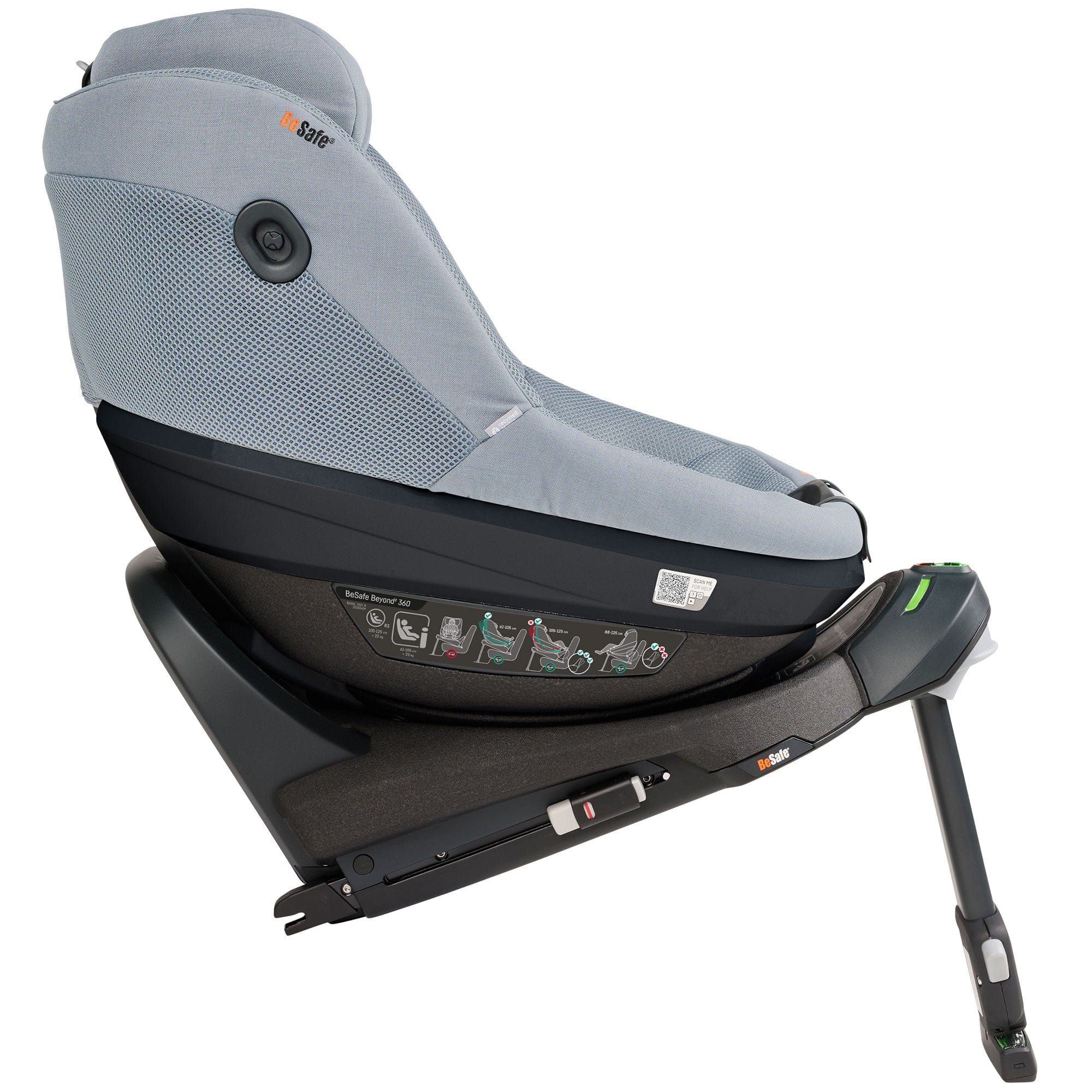 BeSafe combination car seats BeSafe Beyond 2 360 Car Seat & Base in Peak Mesh