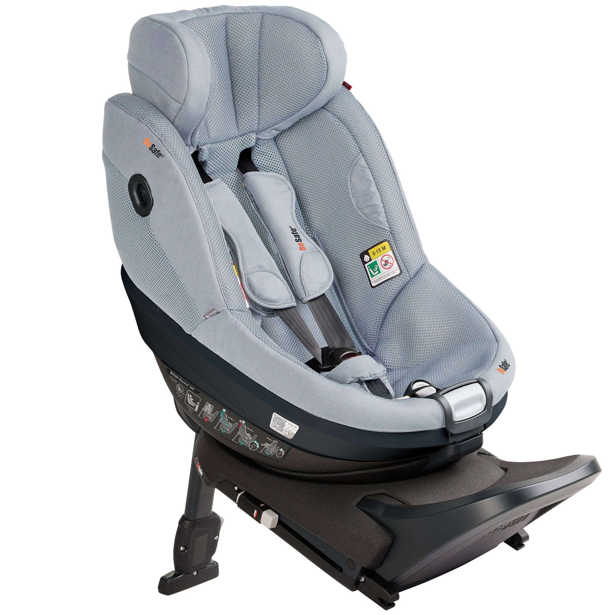 BeSafe combination car seats BeSafe Beyond 2 360 Car Seat & Base in Peak Mesh