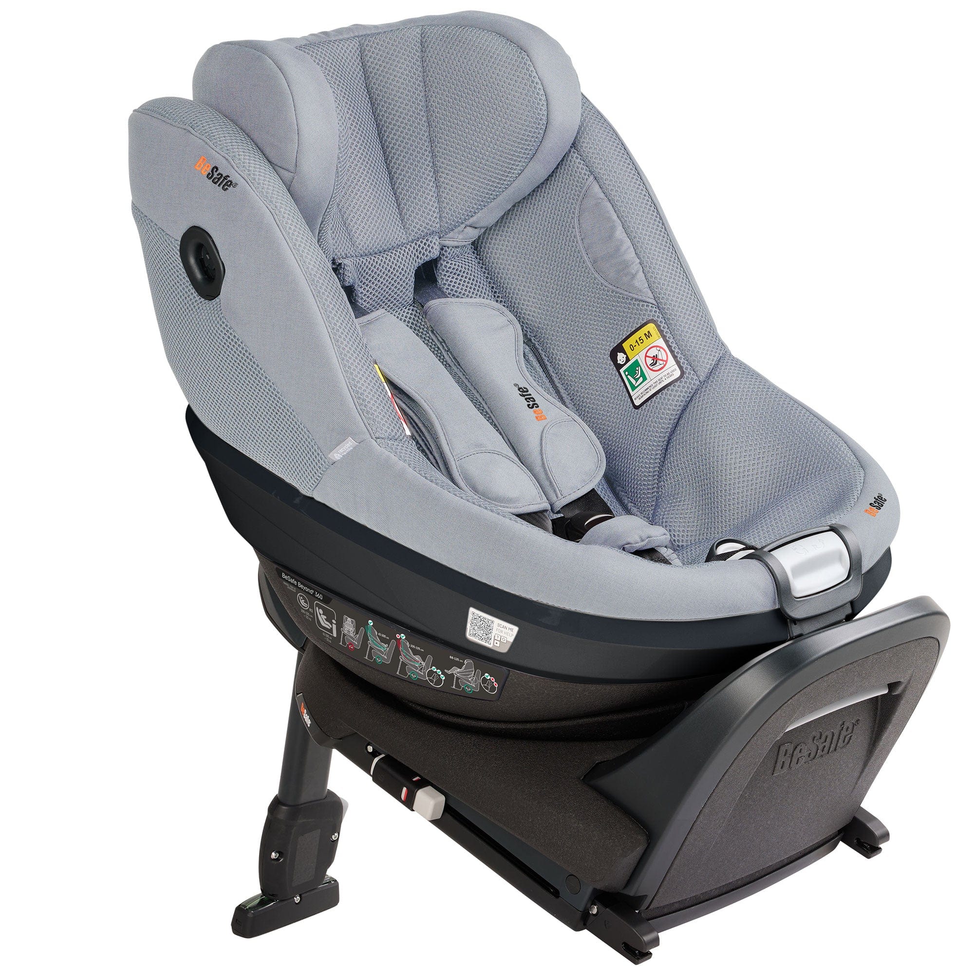 BeSafe combination car seats BeSafe Beyond 2 360 Car Seat & Base in Peak Mesh