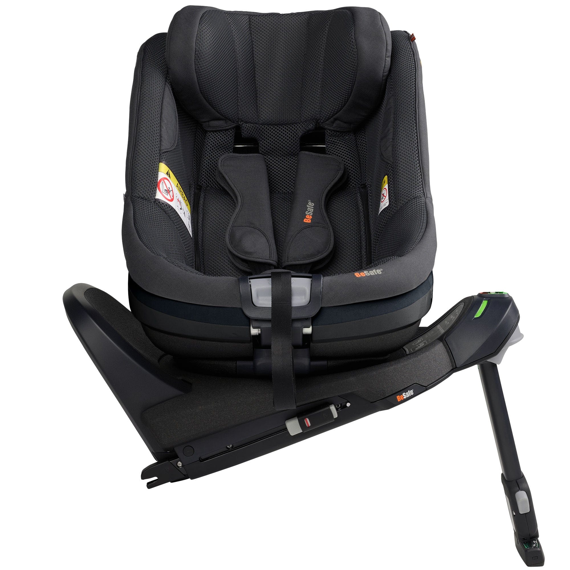 BeSafe combination car seats BeSafe Beyond 2 360 Complete Bundle - Anthracite Mesh 15497-ANT-MES-2
