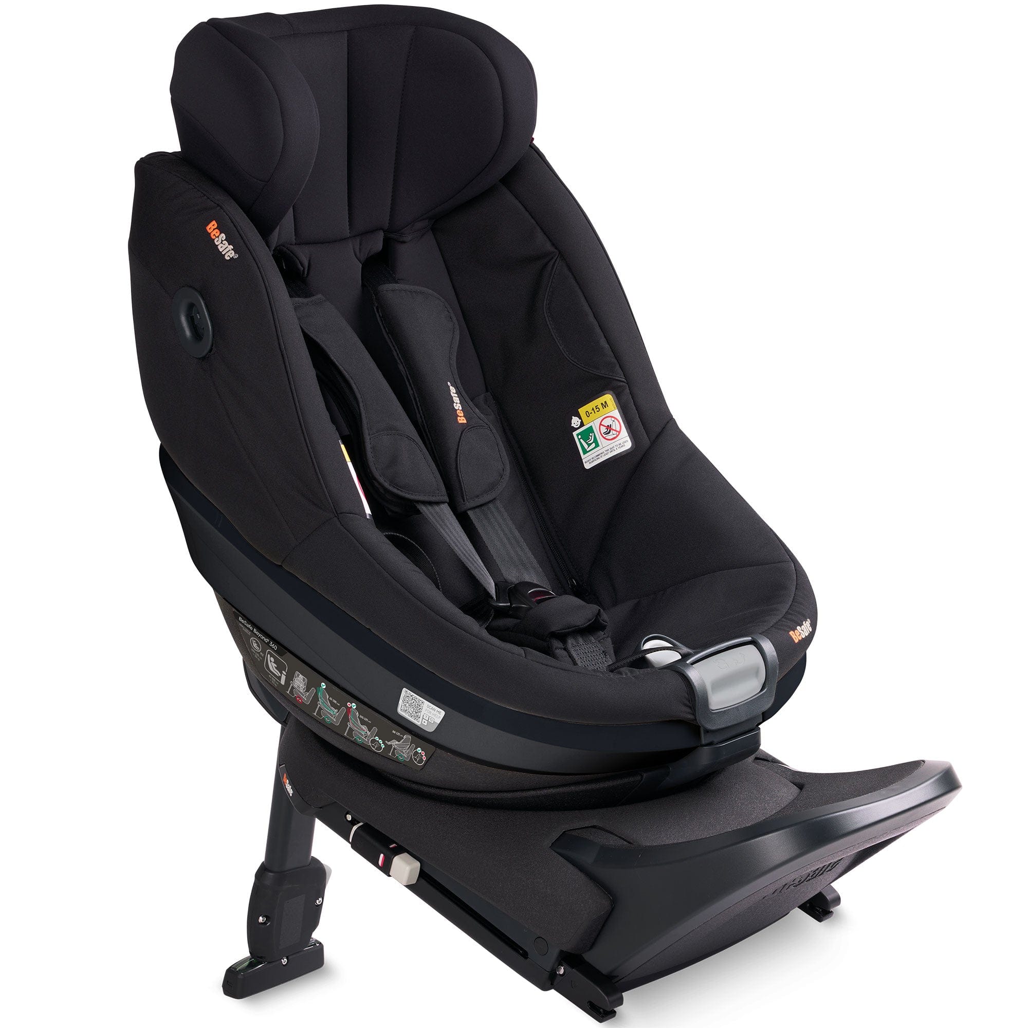 BeSafe combination car seats BeSafe Beyond 2 360 Complete Bundle - Black Cab 15498-BLK-CAB-2
