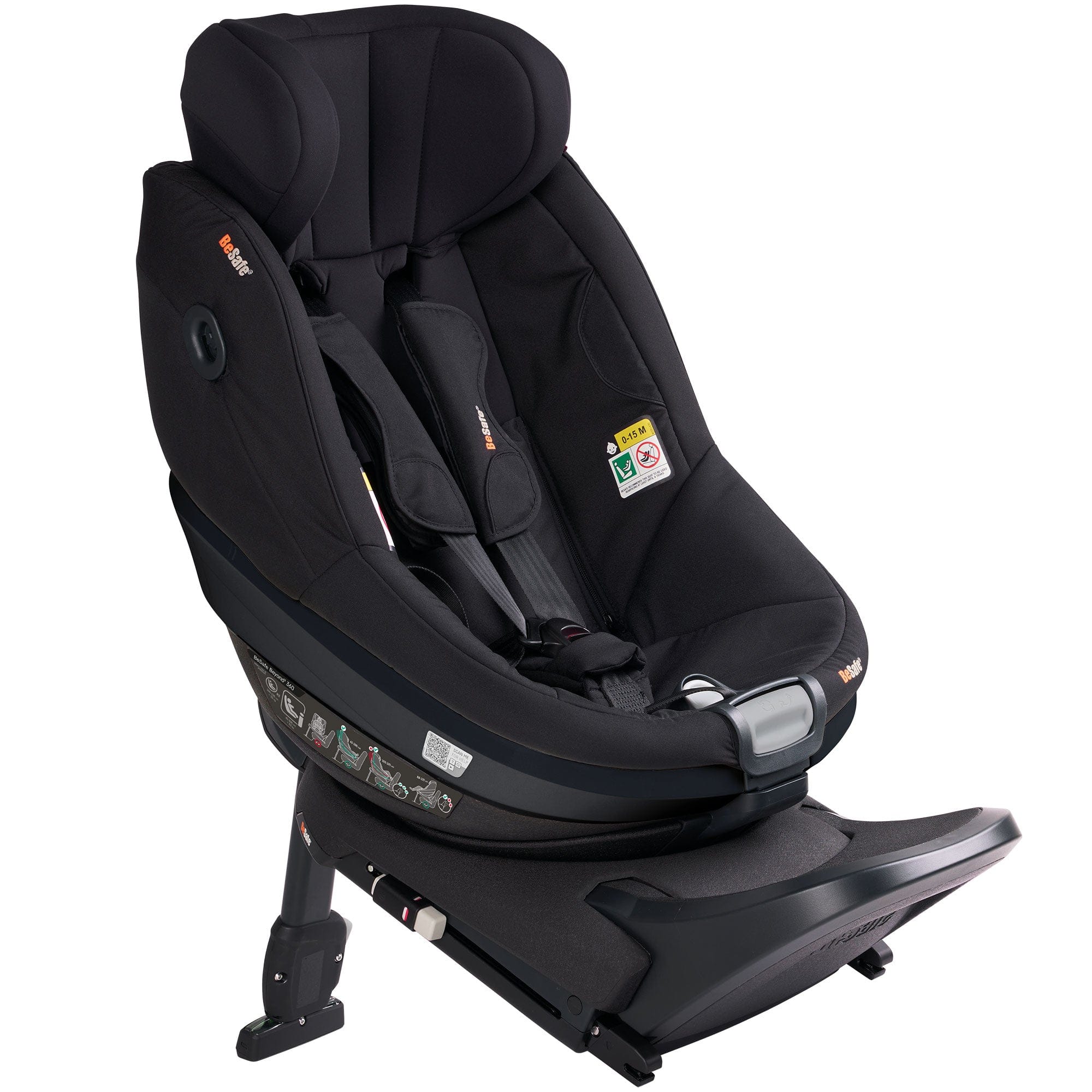 BeSafe combination car seats BeSafe Beyond 2 360 Complete Bundle - Black Cab 15498-BLK-CAB-2