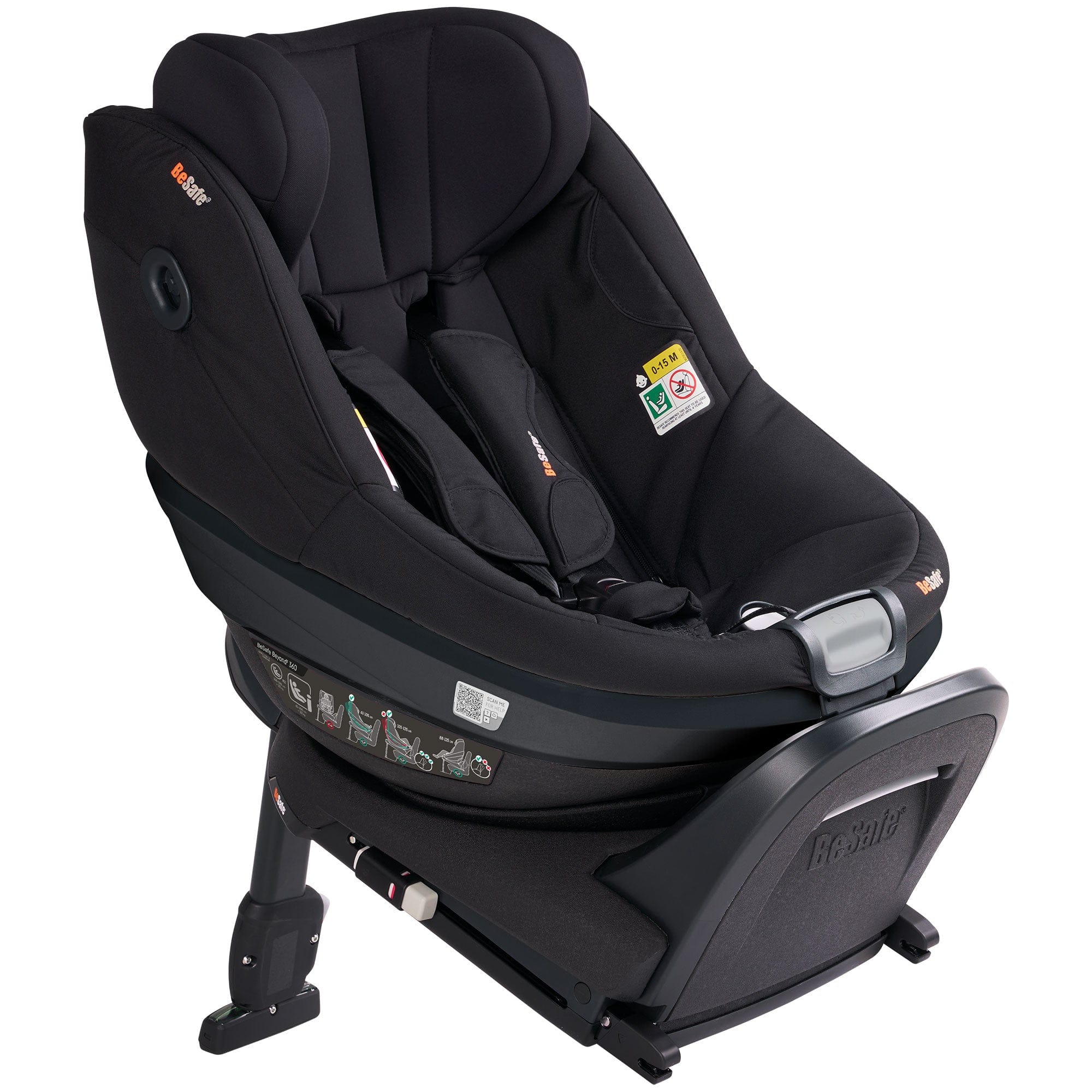 BeSafe combination car seats BeSafe Beyond 2 360 Complete Bundle - Black Cab 15498-BLK-CAB-2