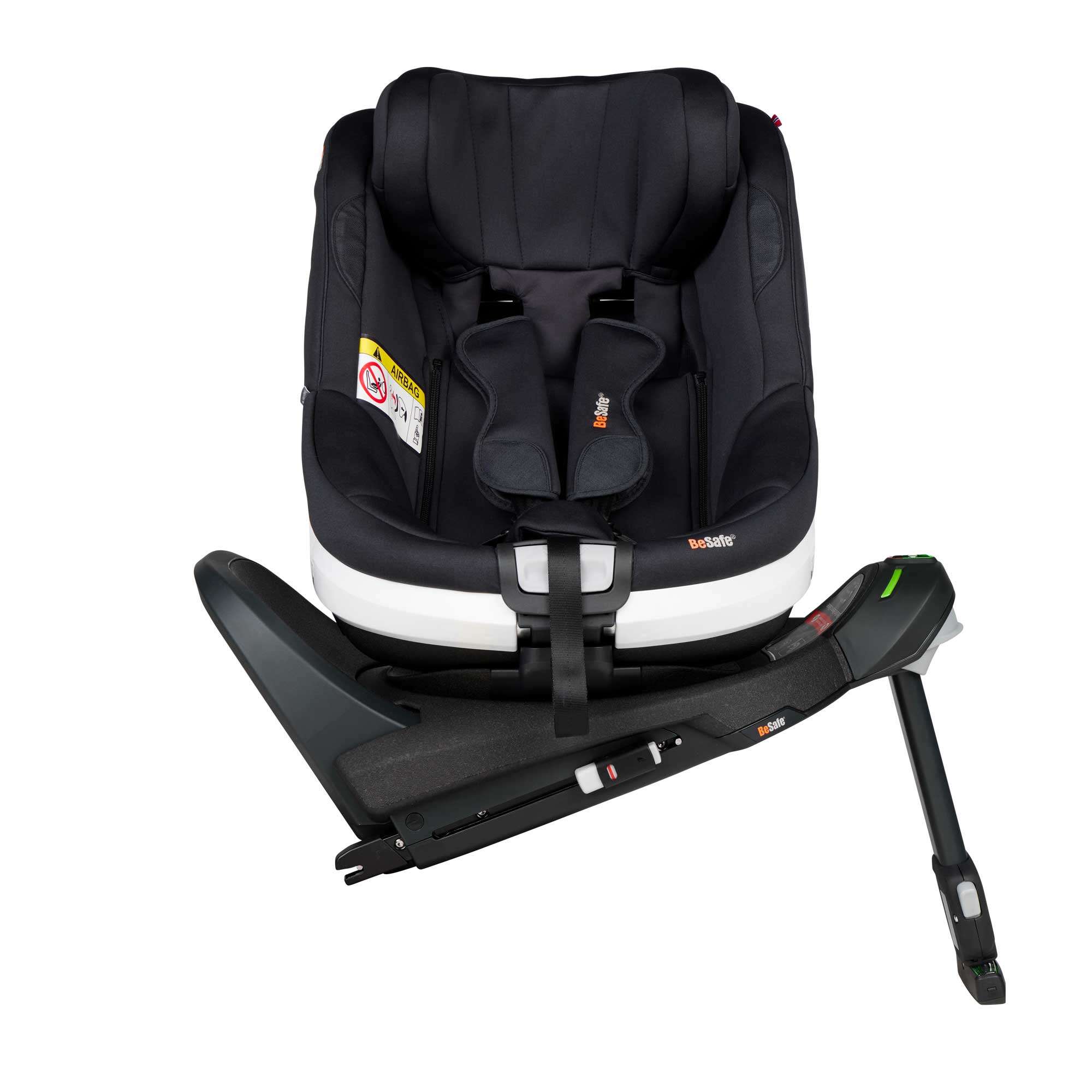 BeSafe combination car seats BeSafe Beyond 360 Car Seat & Base in Black Soft Breeze 19302-BlackSoBr-Std