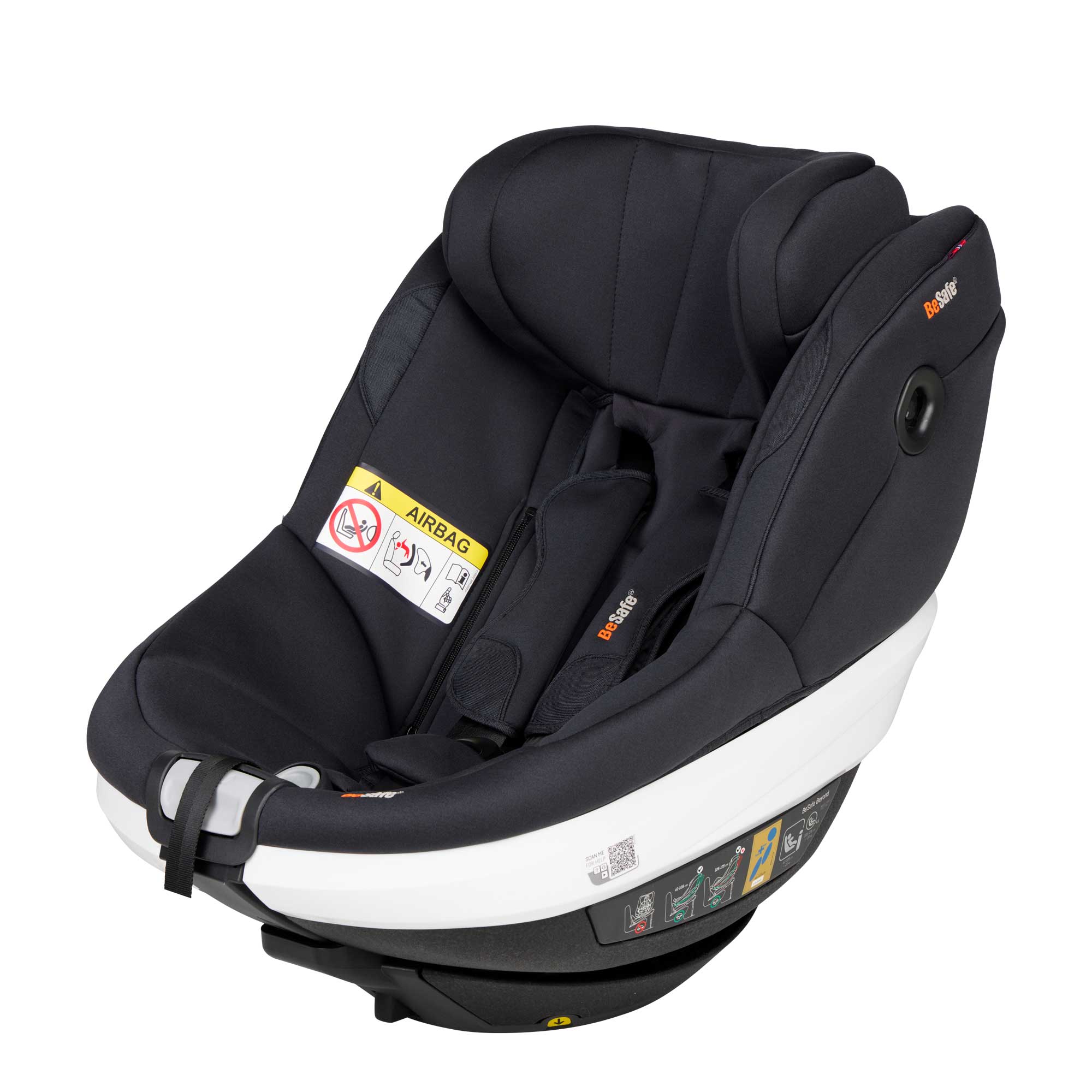 BeSafe combination car seats BeSafe Beyond 360 Car Seat in Black Soft Breeze 11036247-BlackSoBr-Std