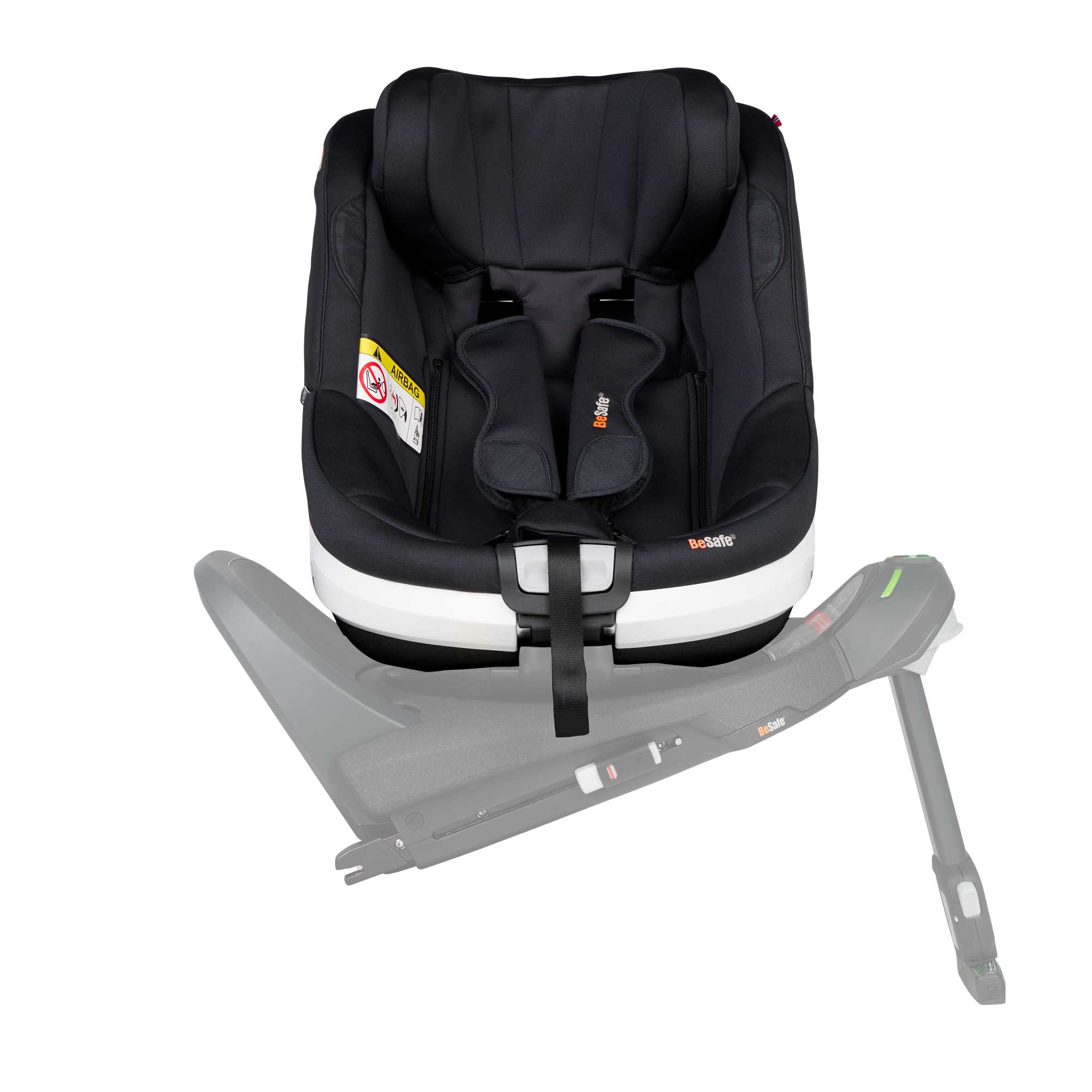 BeSafe combination car seats BeSafe Beyond 360 Car Seat in Black Soft Breeze 11036247-BlackSoBr-Std