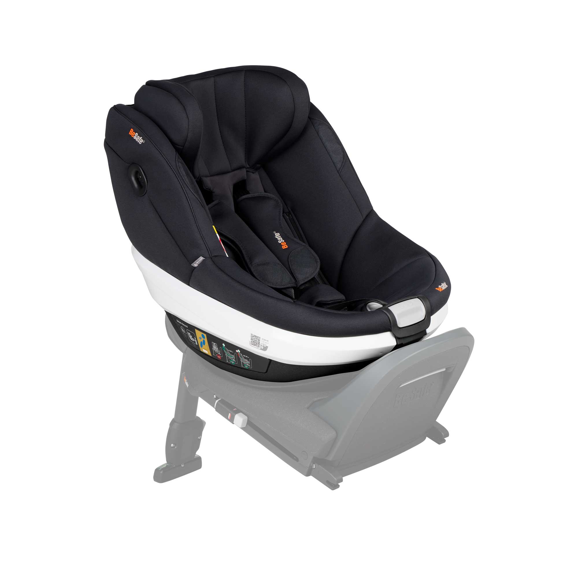 BeSafe combination car seats BeSafe Beyond 360 Car Seat in Black Soft Breeze 11036247-BlackSoBr-Std
