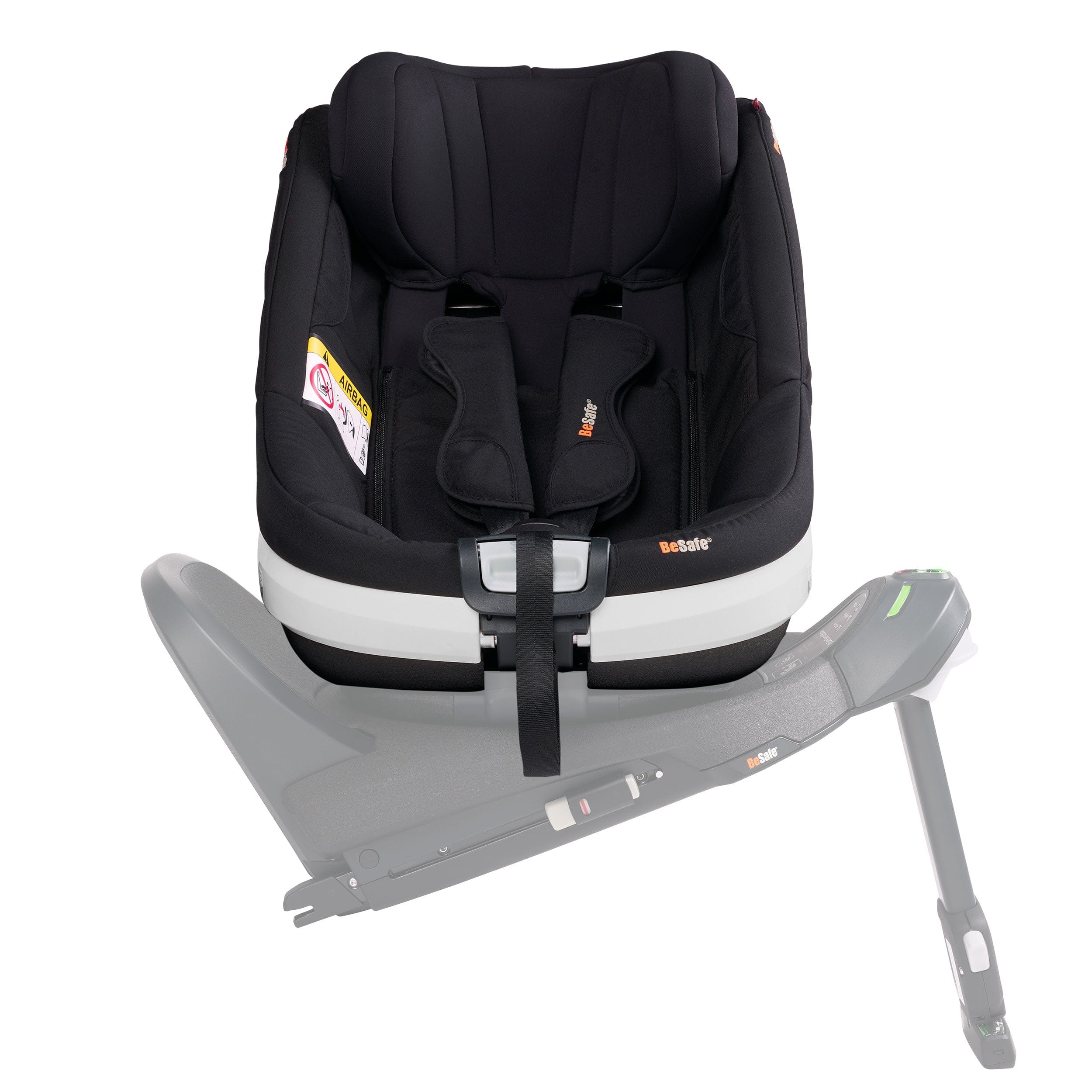 BeSafe Extended Rear Facing Car Seats BeSafe Beyond Car Seat in Black Cab 1036240-BlackCabF-Std