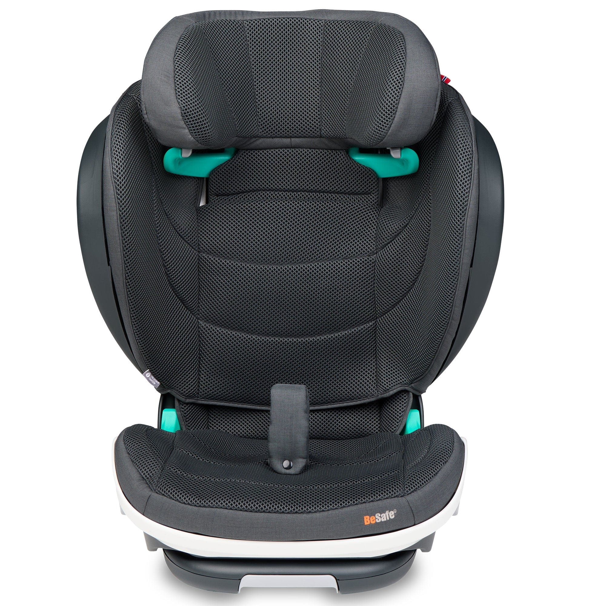 BeSafe highback booster seats BeSafe iZi Flex FIX 2 Car Seat (Anthracite Mesh) 11037469-AnthraciteMesh-1Std