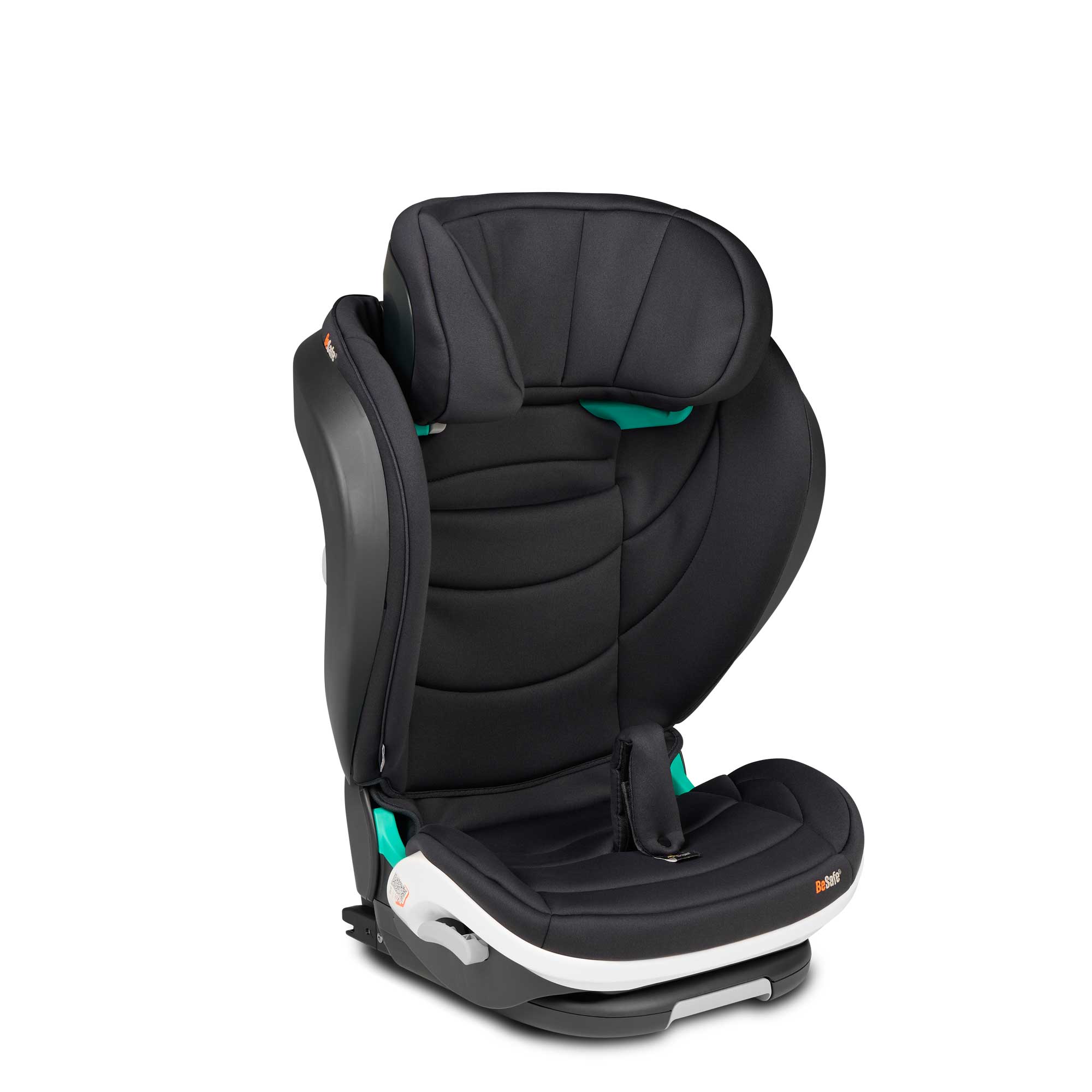 BeSafe highback booster seats BeSafe iZi Flex FIX 2 Car Seat - Black Soft Breeze 11037469-BlackSofBr-1Std