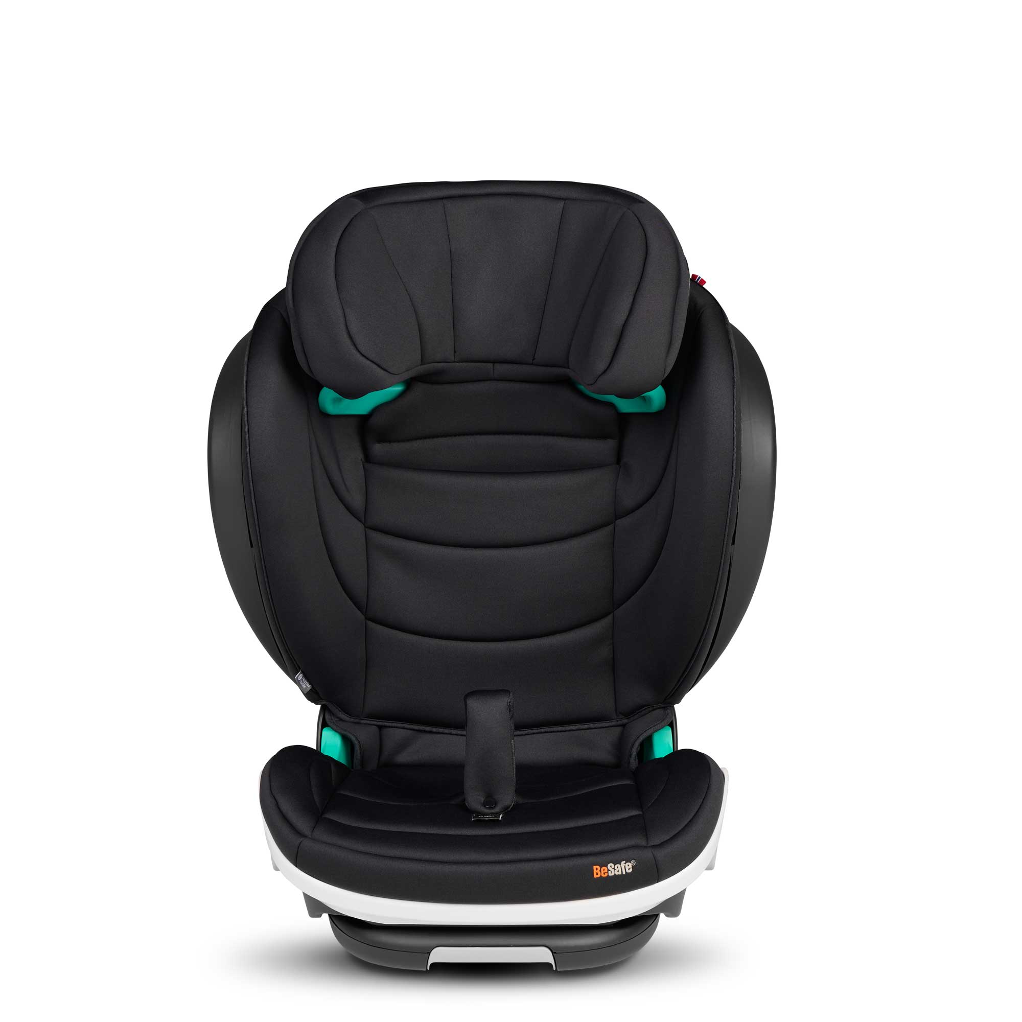 BeSafe highback booster seats BeSafe iZi Flex FIX 2 Car Seat - Black Soft Breeze 11037469-BlackSofBr-1Std