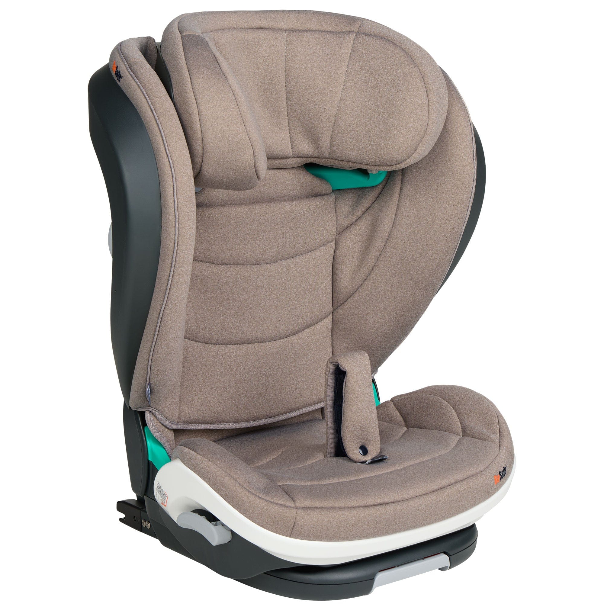 BeSafe highback booster seats BeSafe iZi Flex FIX 2 Car Seat - Dark Sand Soft Breeze 11037469-DaSandSoBr-1Std