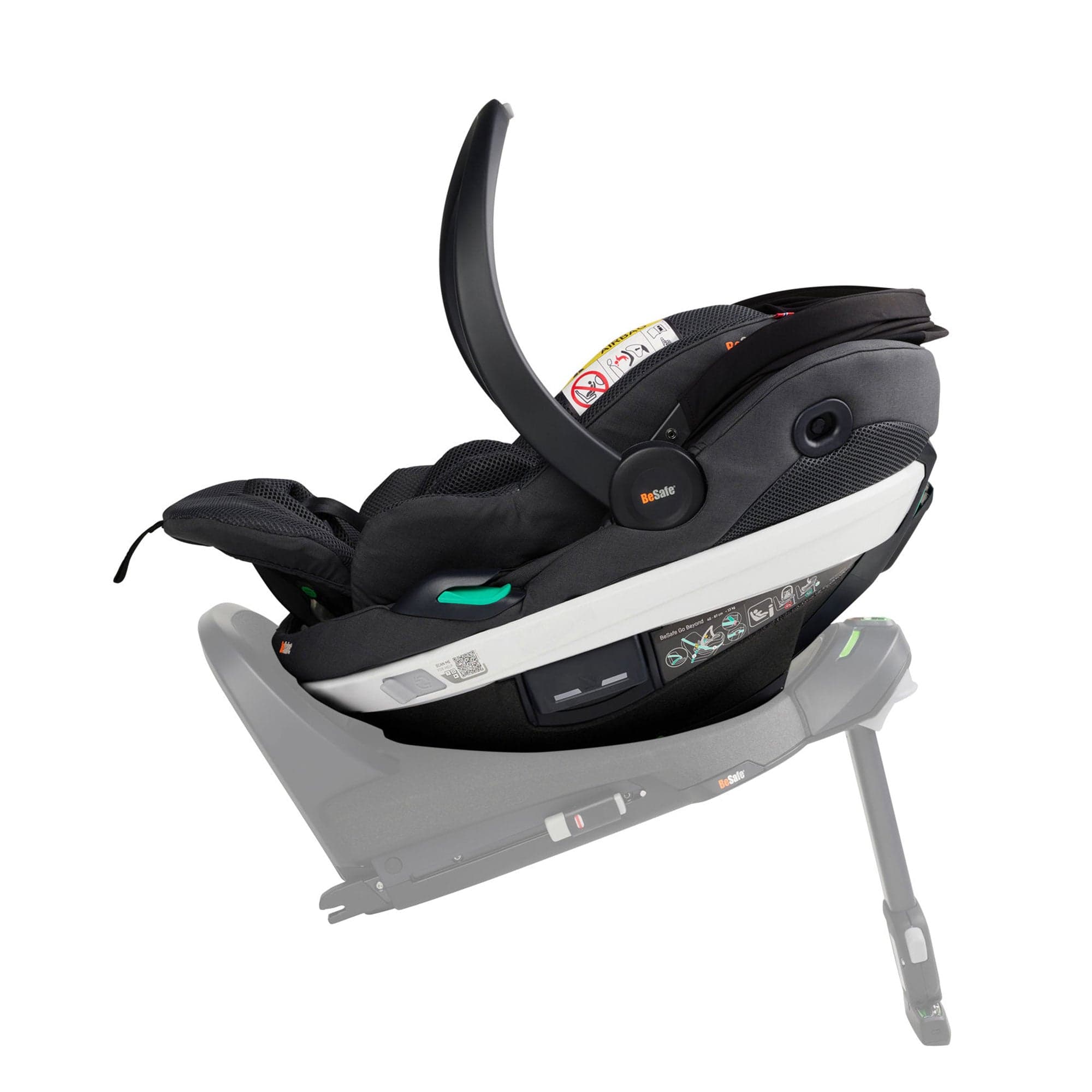 BeSafe i-Size car seats BeSafe Go Beyond Car Seat  in Anthracite Mesh 1036236-AnthraciteMesh-UK