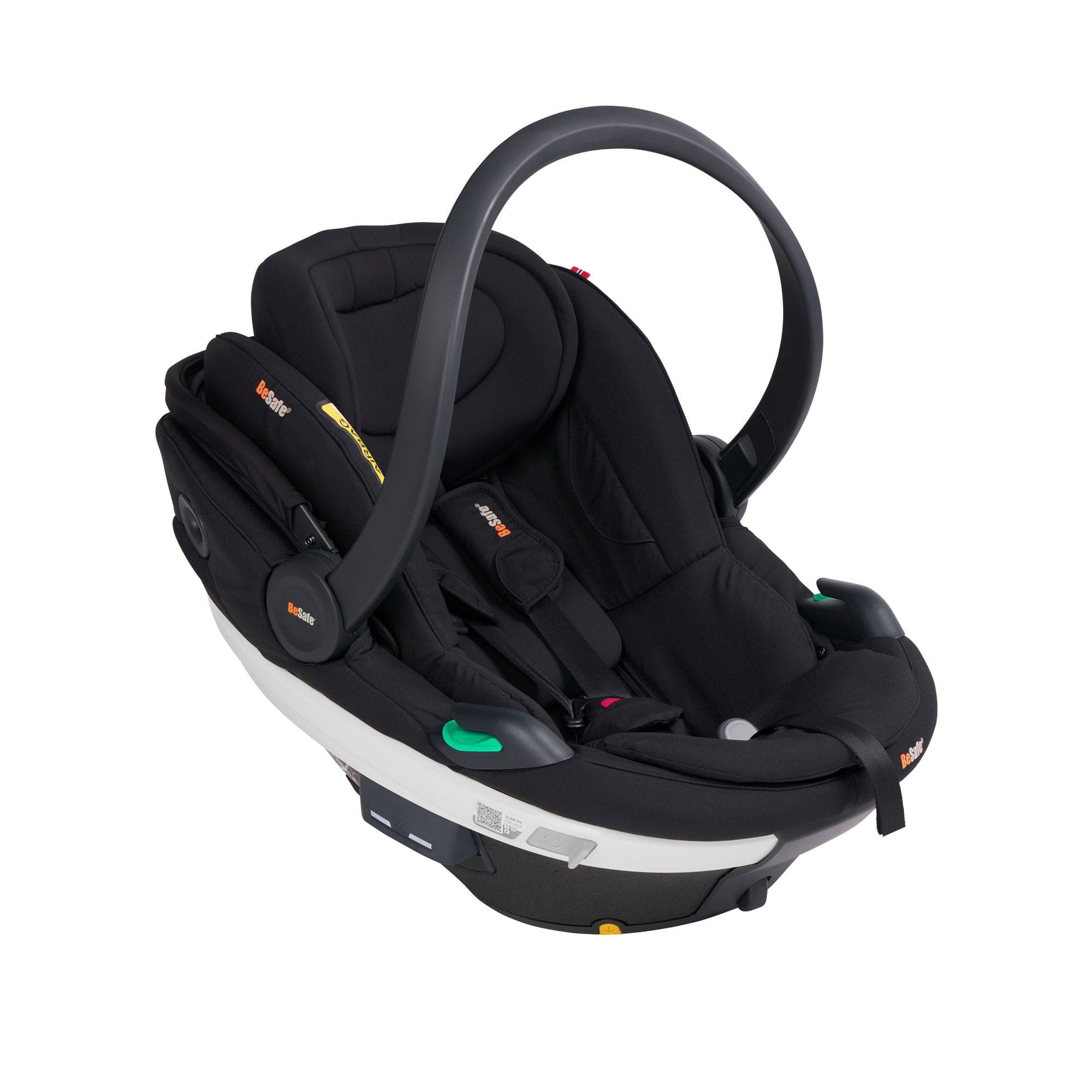 BeSafe rear facing car seats BeSafe Go Beyond Car Seat  in Black Cab 1036236-BlackCabFR-UK