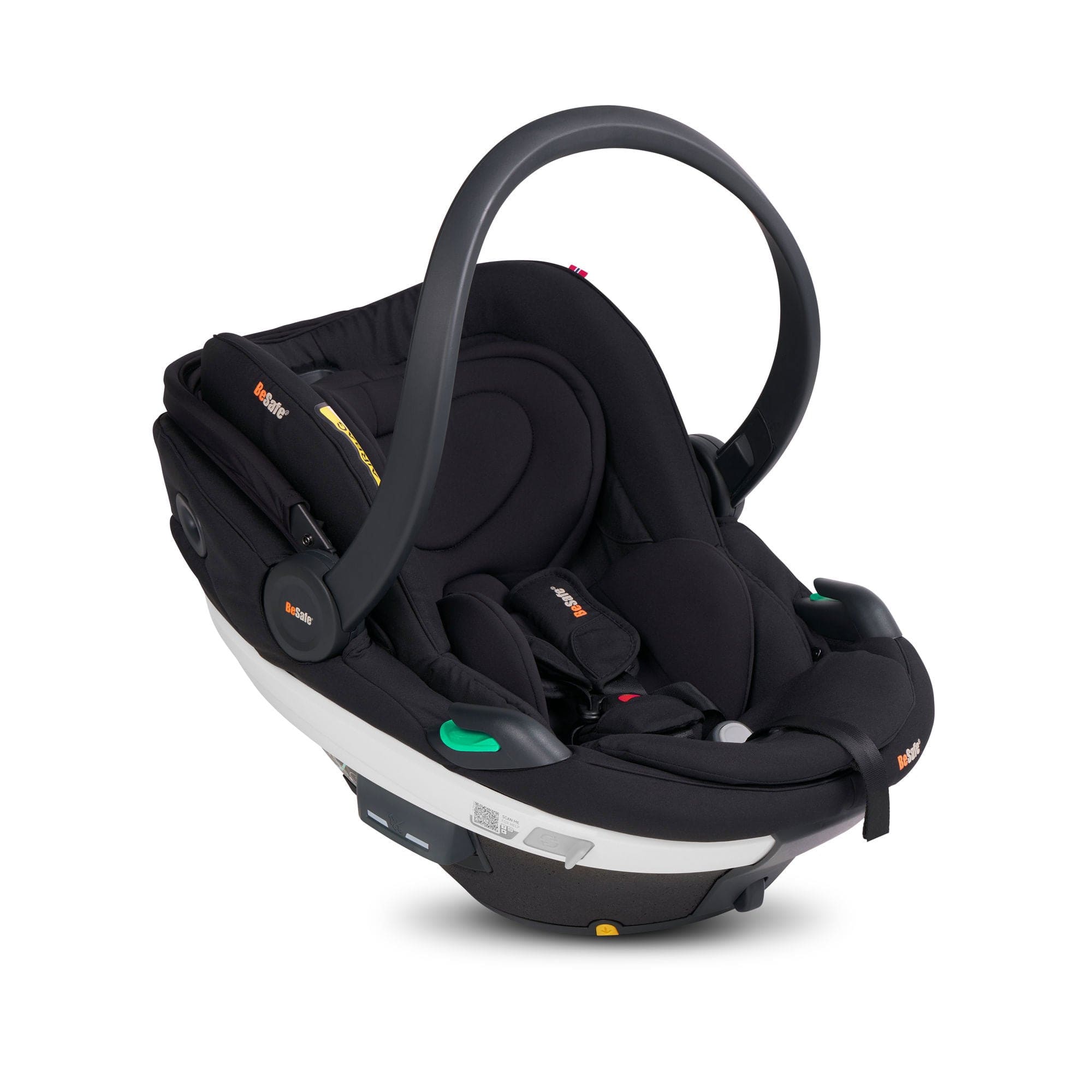 BeSafe rear facing car seats BeSafe Go Beyond Car Seat  in Black Cab 1036236-BlackCabFR-UK