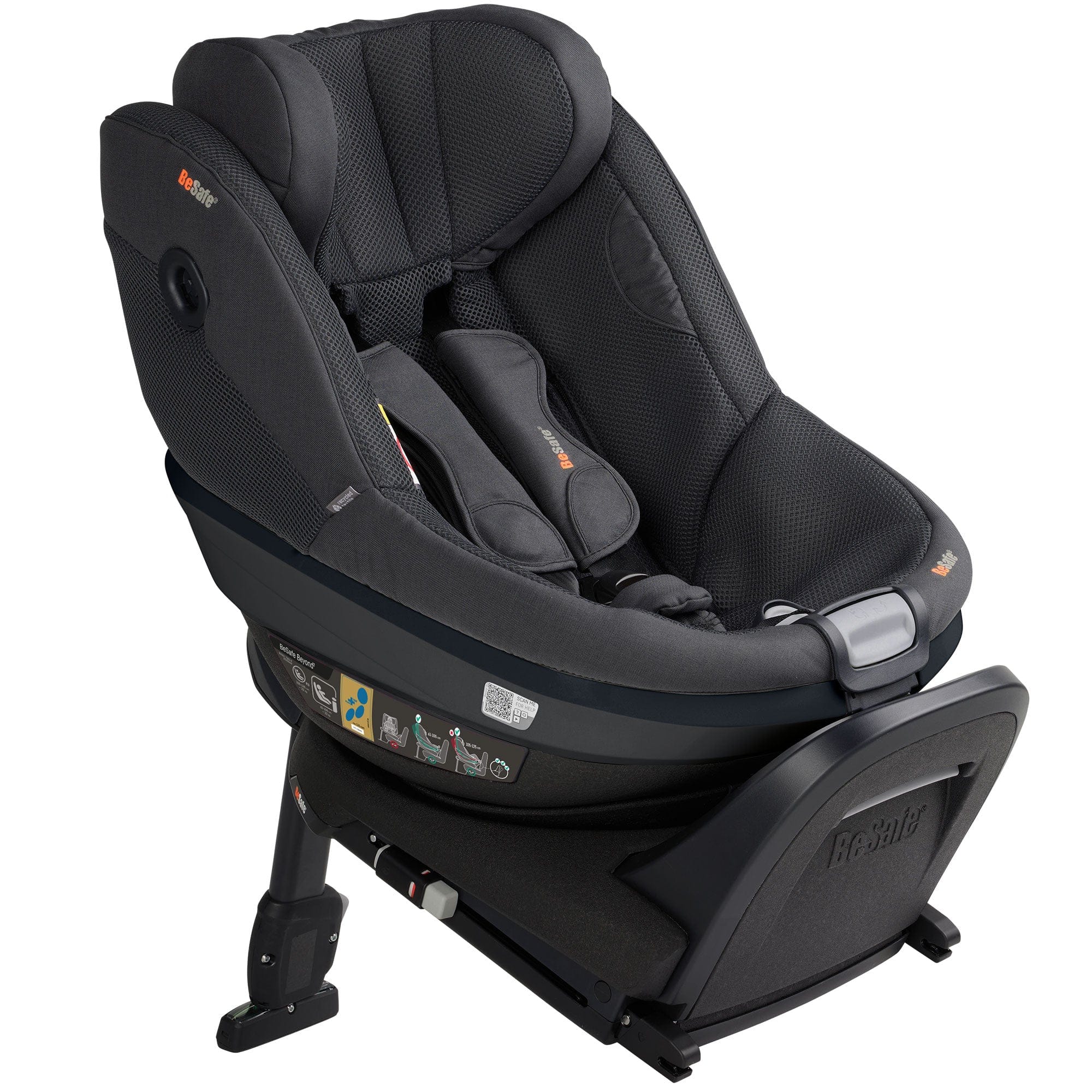 BeSafe Toddler Car Seats BeSafe Beyond 2 Car Seat in Anthracite Mesh