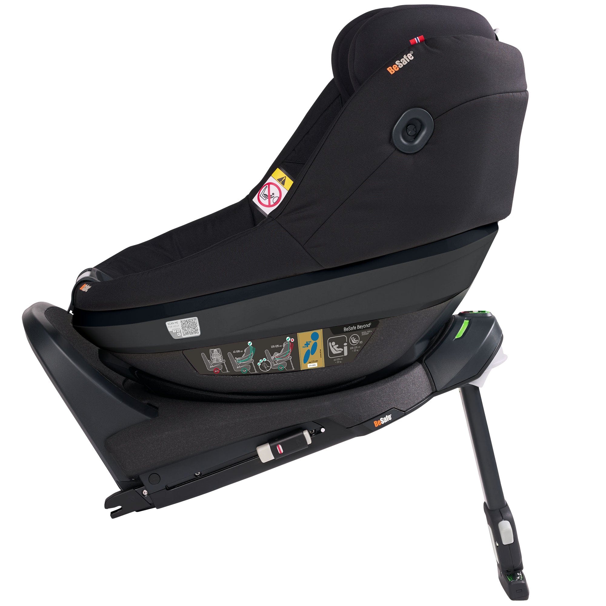 BeSafe Toddler Car Seats BeSafe Beyond 2 Car Seat in Black Cab