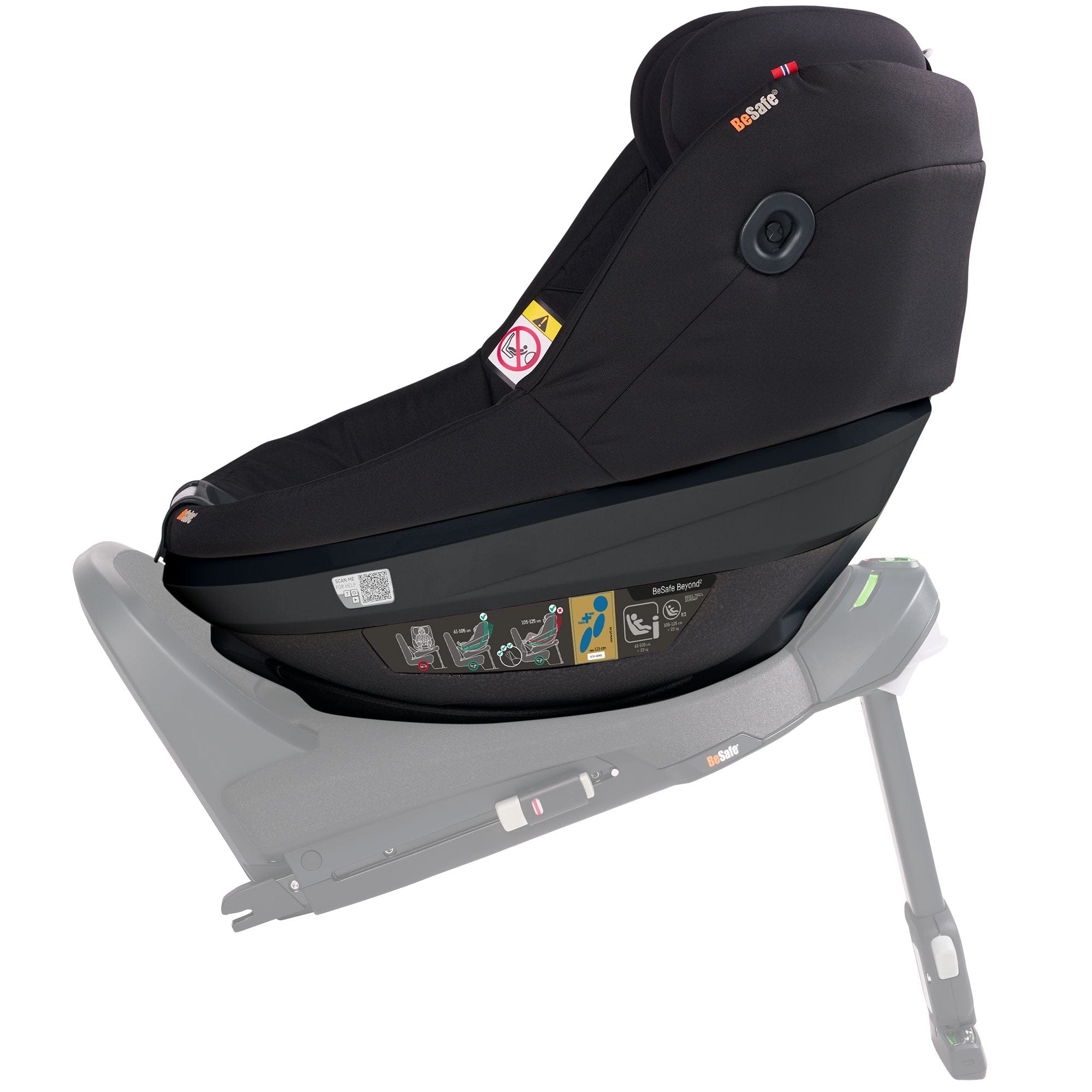 BeSafe Toddler Car Seats BeSafe Beyond 2 Car Seat in Black Cab
