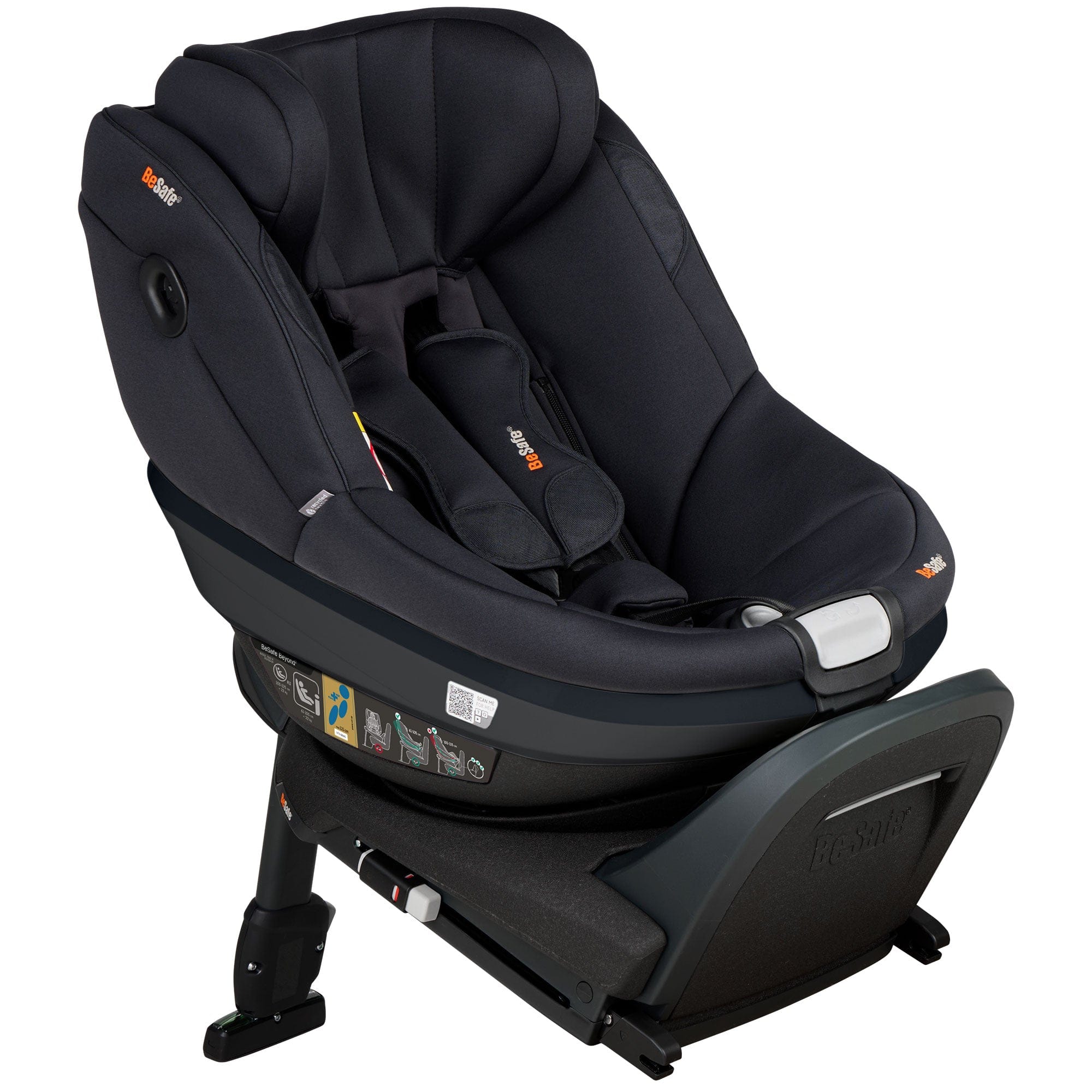 BeSafe Toddler Car Seats BeSafe Beyond 2 Car Seat in Black Soft Breeze