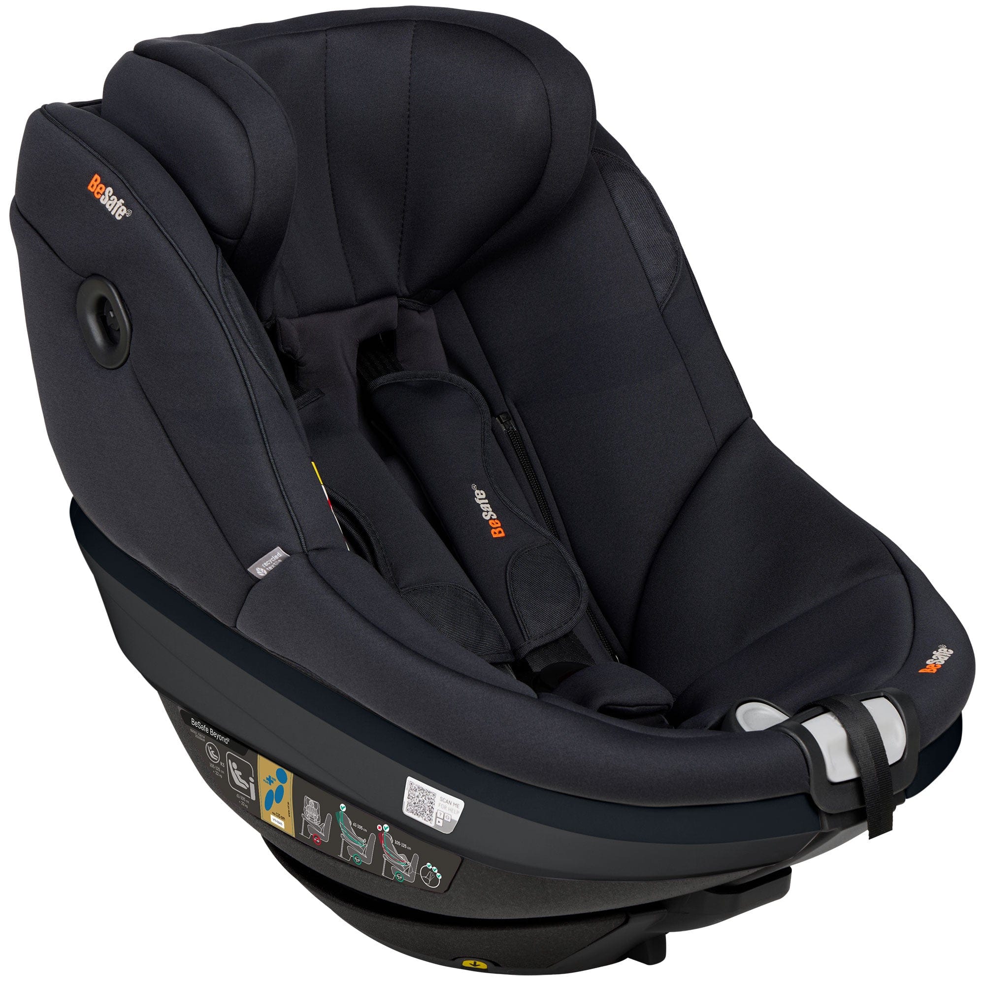 BeSafe Toddler Car Seats BeSafe Beyond 2 Car Seat in Black Soft Breeze