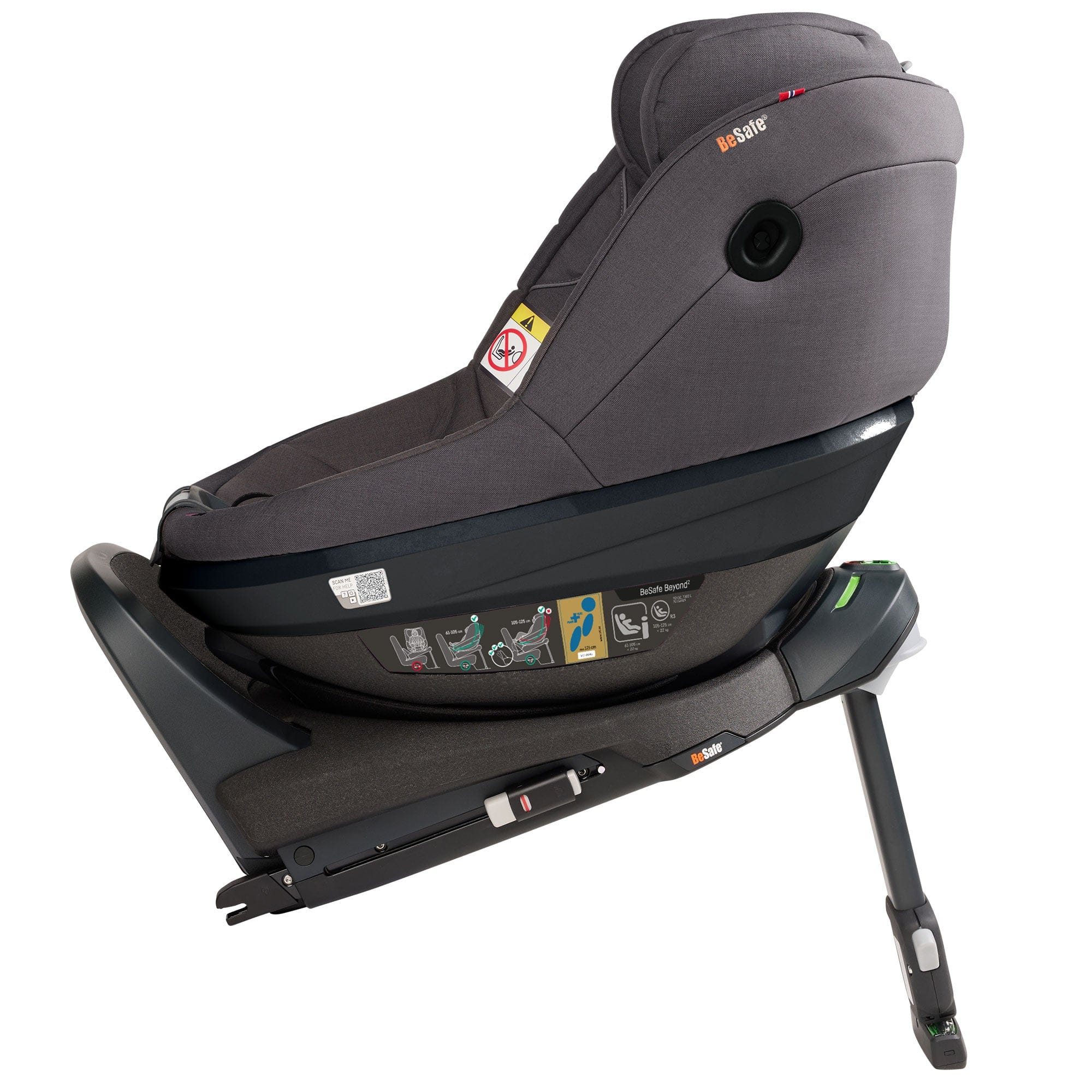 BeSafe Toddler Car Seats BeSafe Beyond 2 Car Seat in Dark Grey Melange