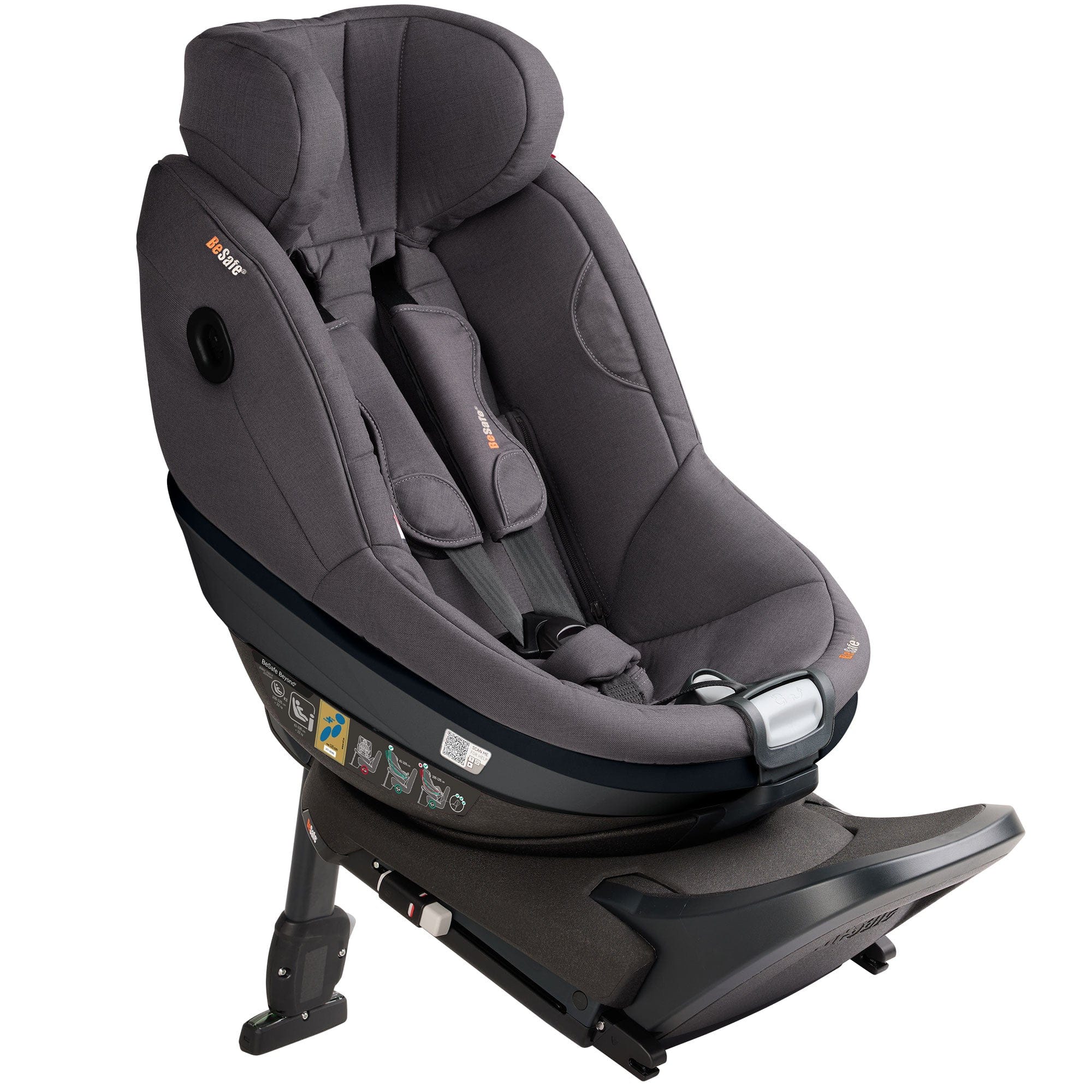 BeSafe Toddler Car Seats BeSafe Beyond 2 Car Seat in Dark Grey Melange