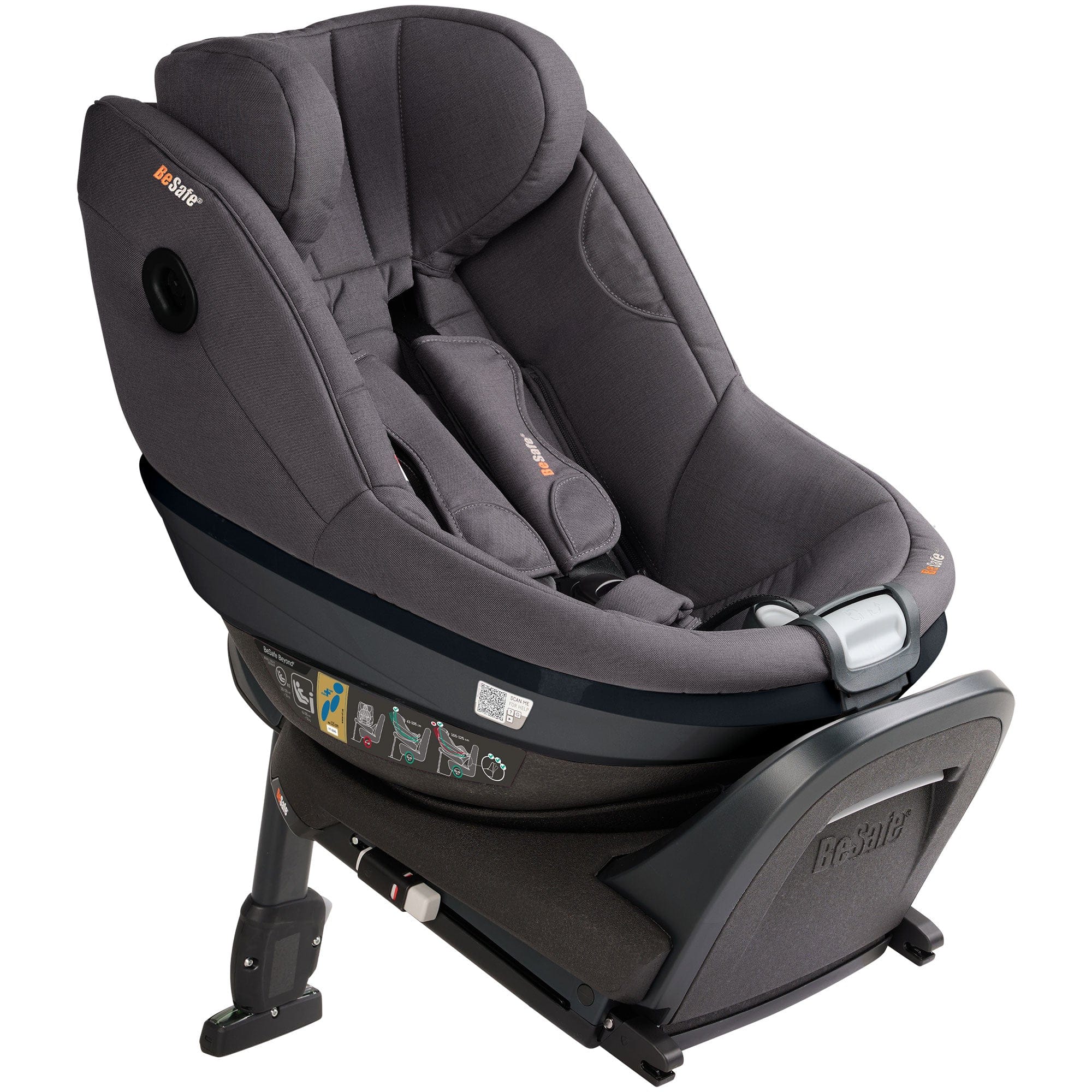 BeSafe Toddler Car Seats BeSafe Beyond 2 Car Seat in Dark Grey Melange