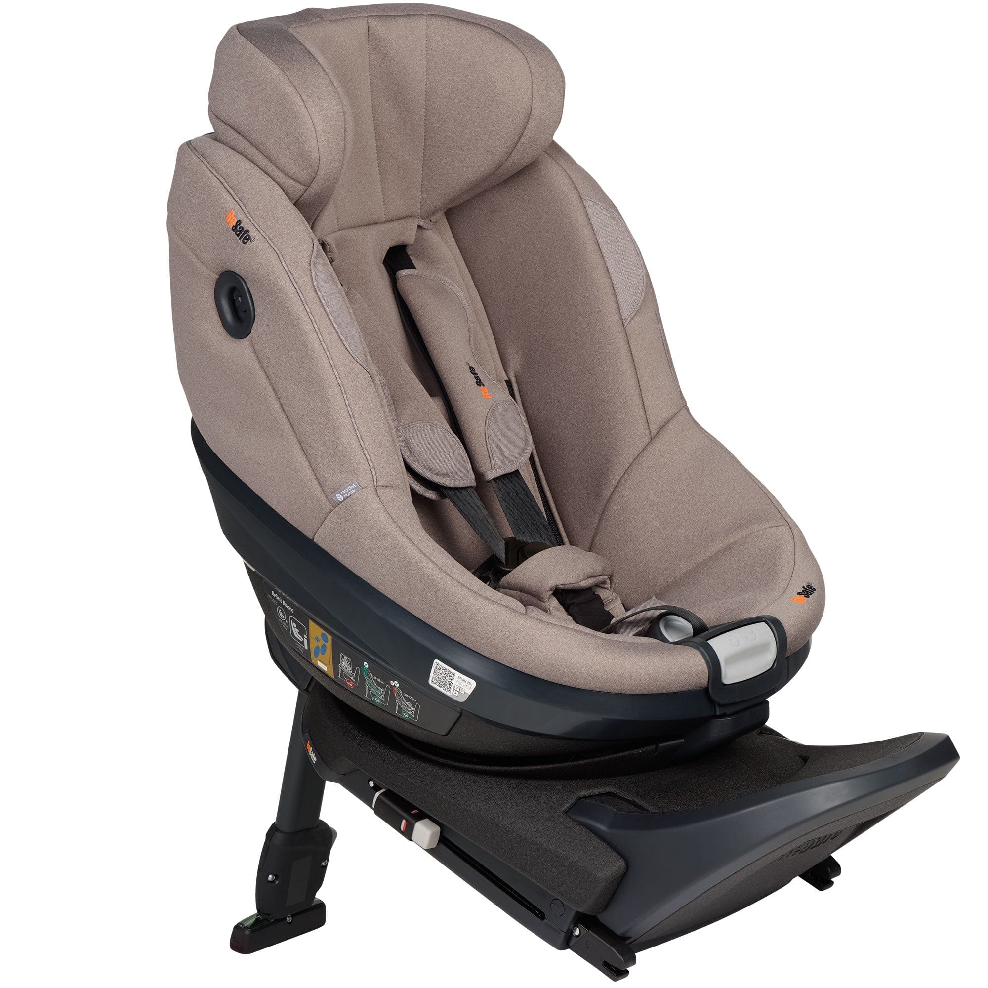 BeSafe Toddler Car Seats BeSafe Beyond 2 Car Seat in Dark Sand Soft Breeze